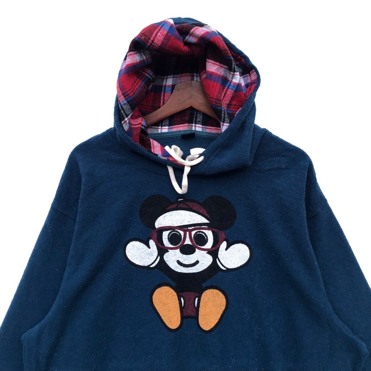 Disney Vintage Mickey Mouse Hoodie Biglogo Sweatshirt Size US L / EU 52-54 / 3 - 5 Thumbnail