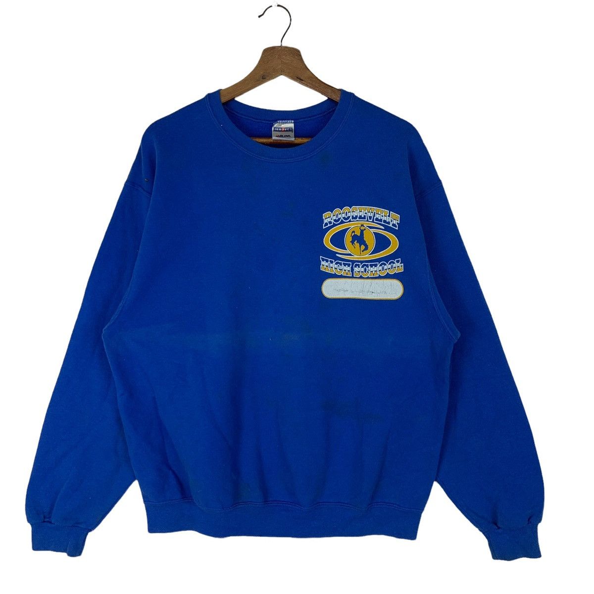 Jerzees Roosevelt High School College Crewneck Sweatshirt Size US L / EU 52-54 / 3 - 1 Thumbnail