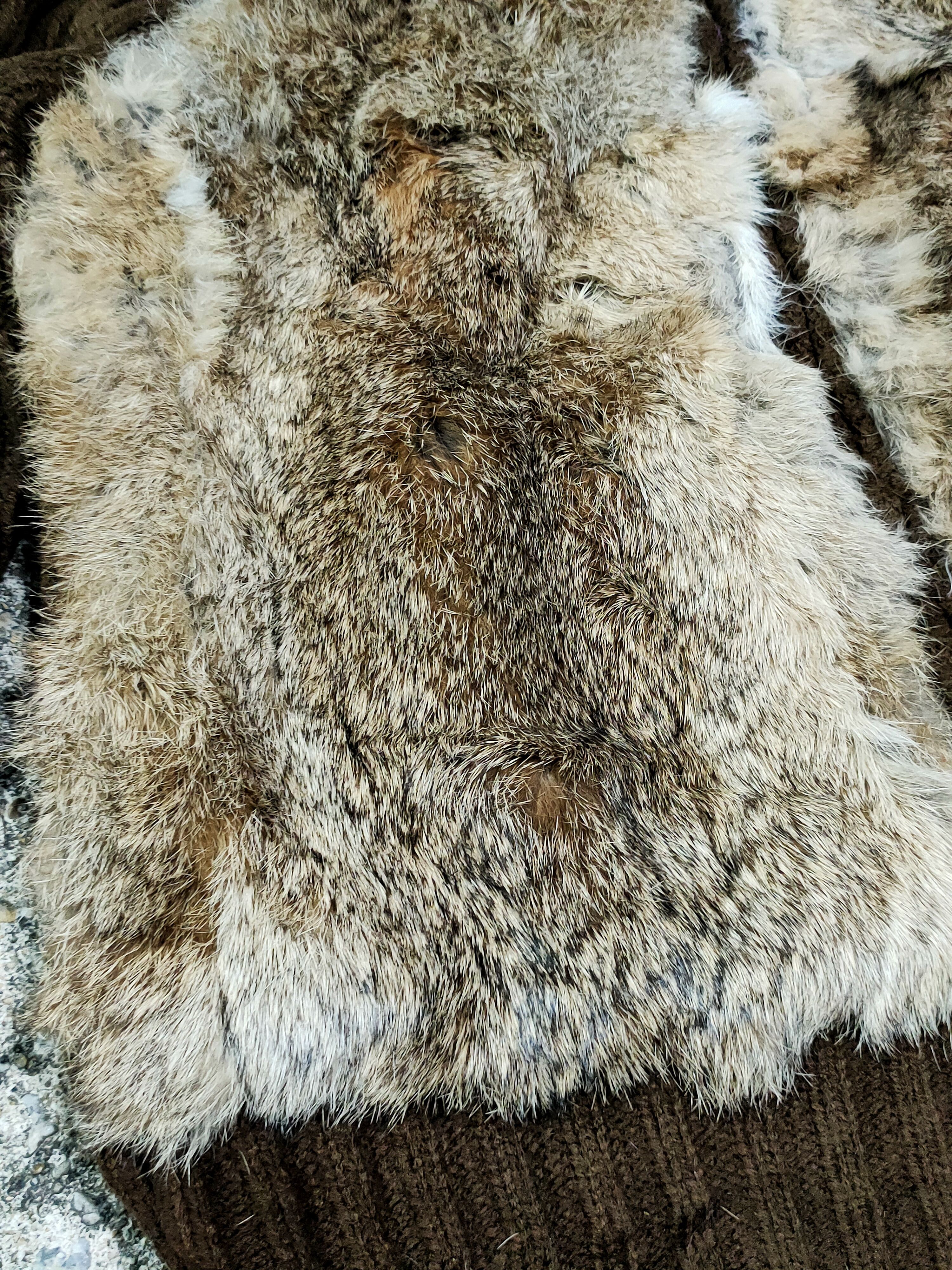Homespun Knitwear Private knitwear fur coat rabbit jacket Size US M / EU 48-50 / 2 - 3 Thumbnail