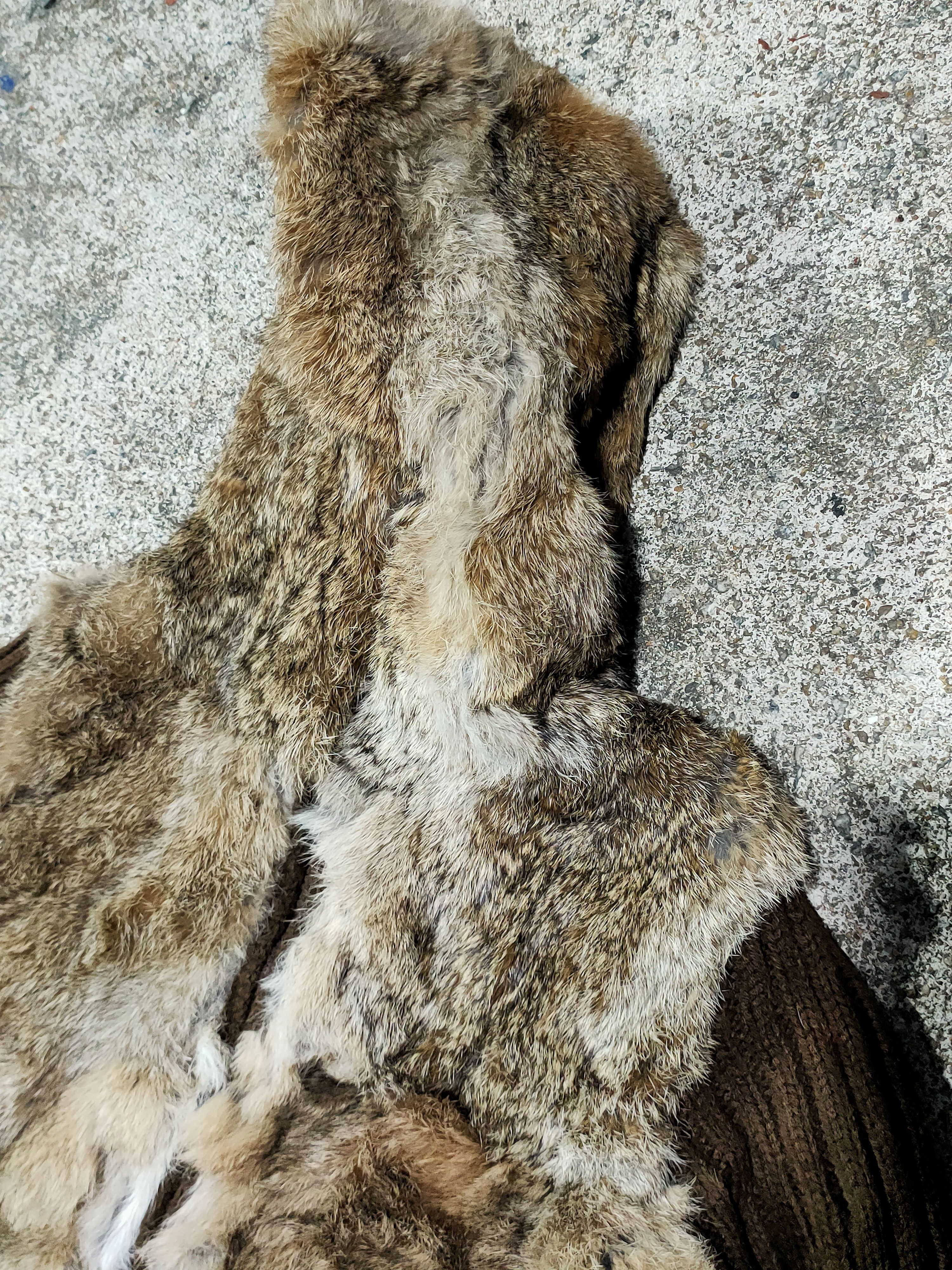 Homespun Knitwear Private knitwear fur coat rabbit jacket Size US M / EU 48-50 / 2 - 4 Thumbnail