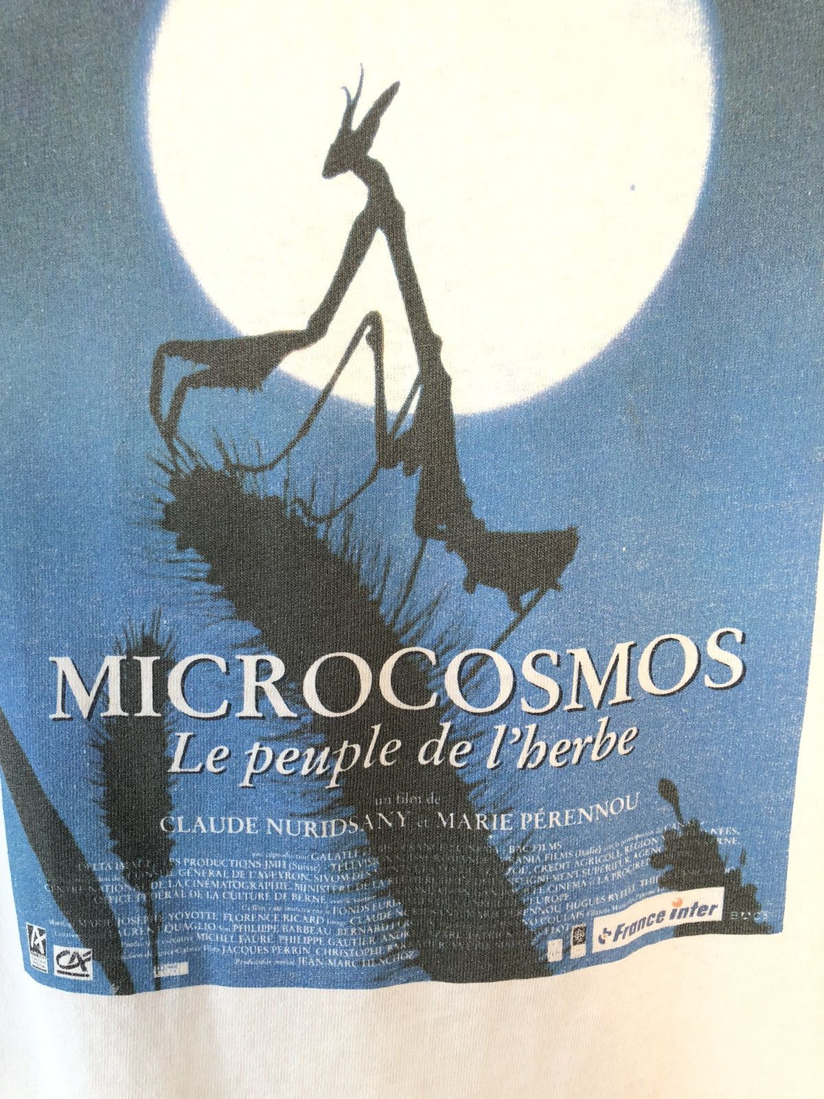 Vintage Vintage 90s MICROCOSMOS Film Documentary Rare Tee Size US L / EU 52-54 / 3 - 5 Thumbnail