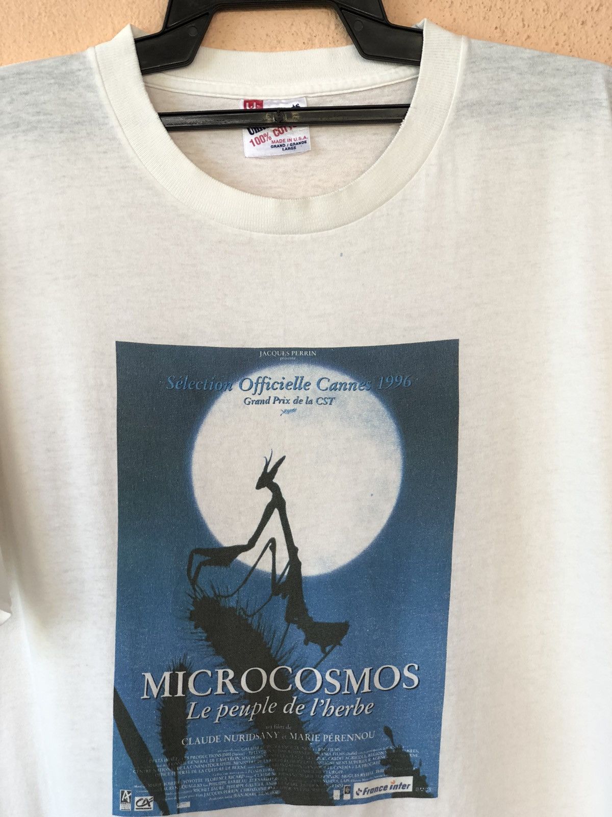 Vintage Vintage 90s MICROCOSMOS Film Documentary Rare Tee Size US L / EU 52-54 / 3 - 2 Thumbnail