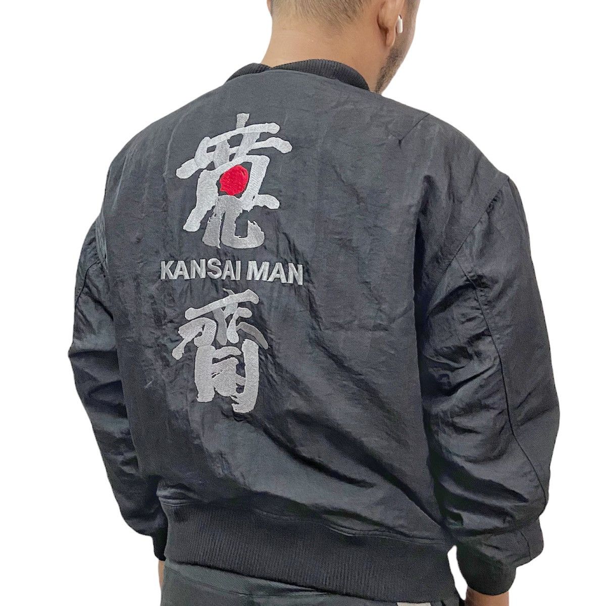 Designer × Kansai Yamamoto Kansai Man MA-1 Bomber Jacket Size US M / EU 48-50 / 2 - 1 Thumbnail