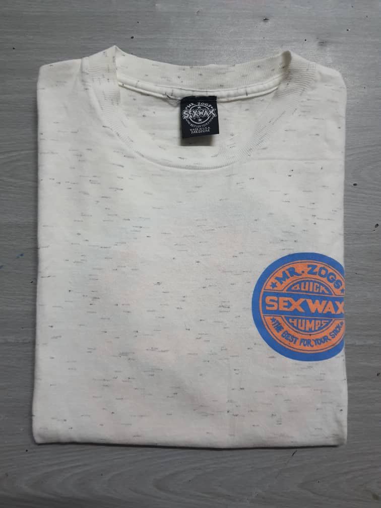 Made In Usa × Vintage Vintage 90s Sex Wax Mr.Zogs Tshirt