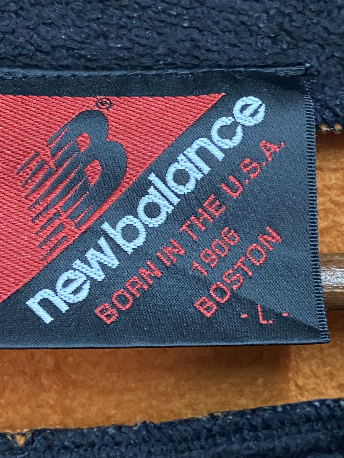 New Balance × Vintage Vintage New Balance Fleece Sweatshirt Size US L / EU 52-54 / 3 - 5 Thumbnail