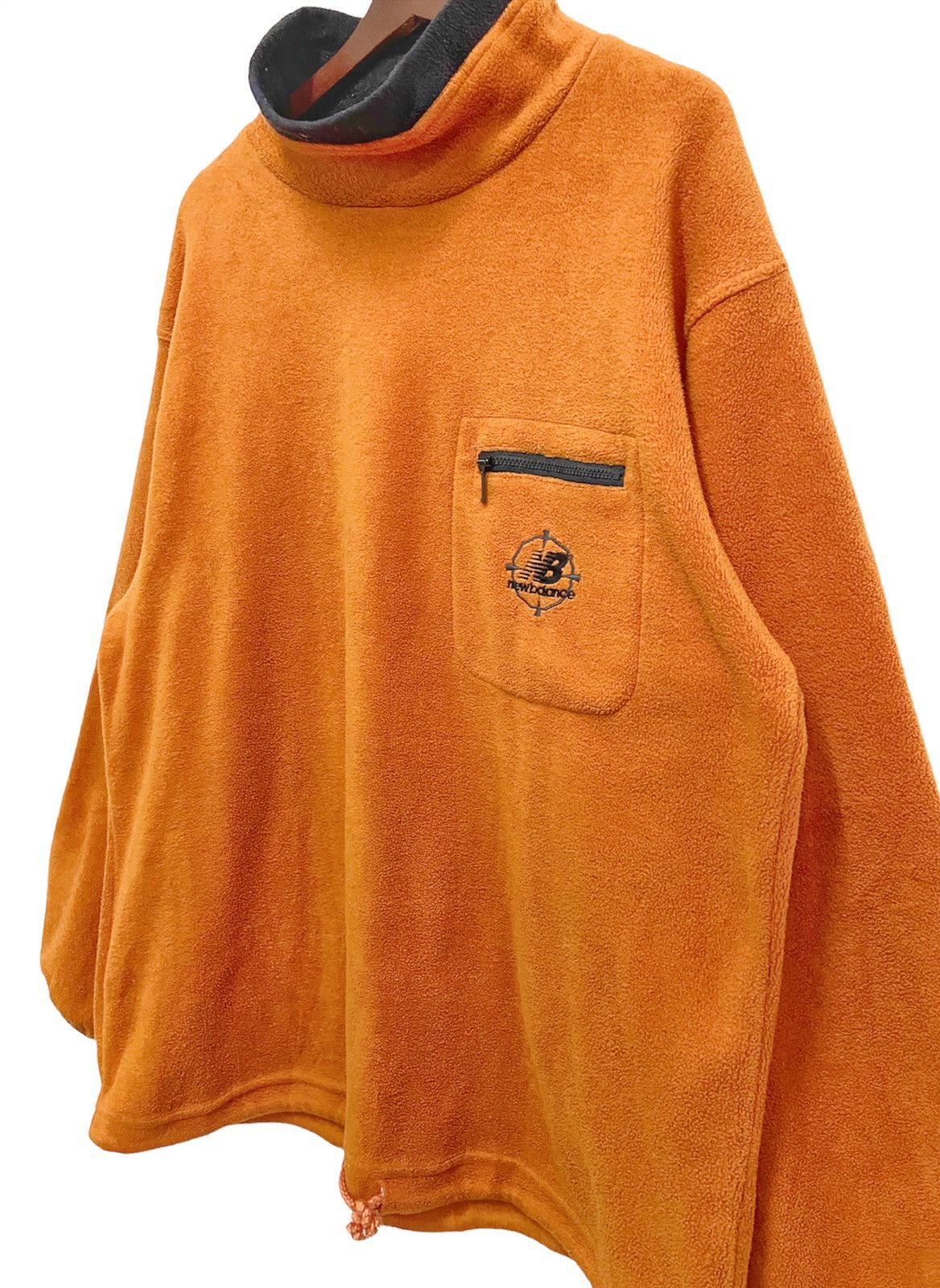 New Balance × Vintage Vintage New Balance Fleece Sweatshirt Size US L / EU 52-54 / 3 - 3 Thumbnail