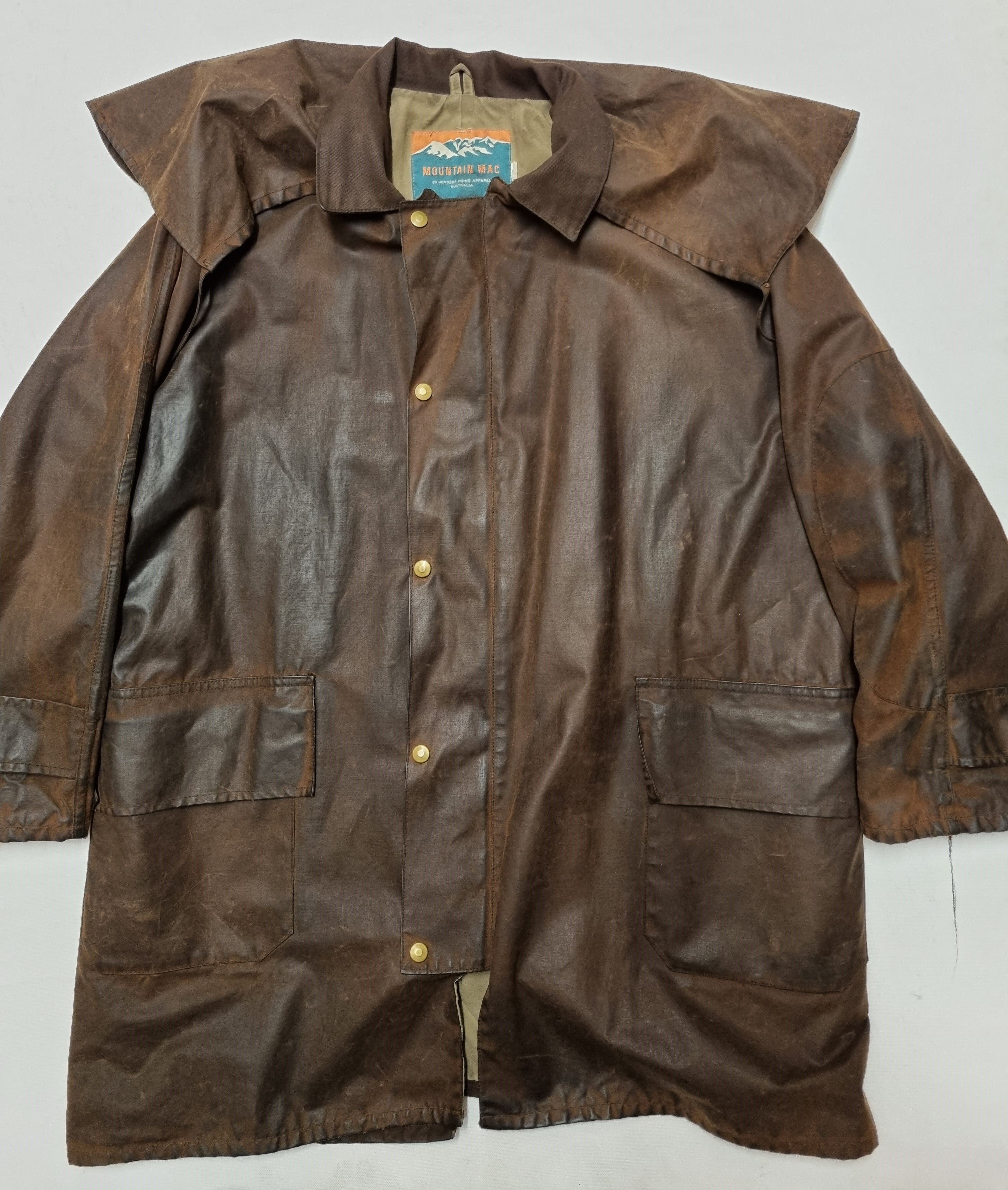 Vintage Mountain Mac 1980s Outback Waxed Jacket By Windsor Riding | Grailed