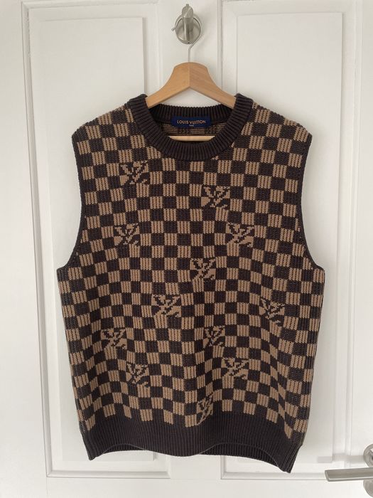 Vintage Louis Vuitton. Louis Vuitton sweater vest.