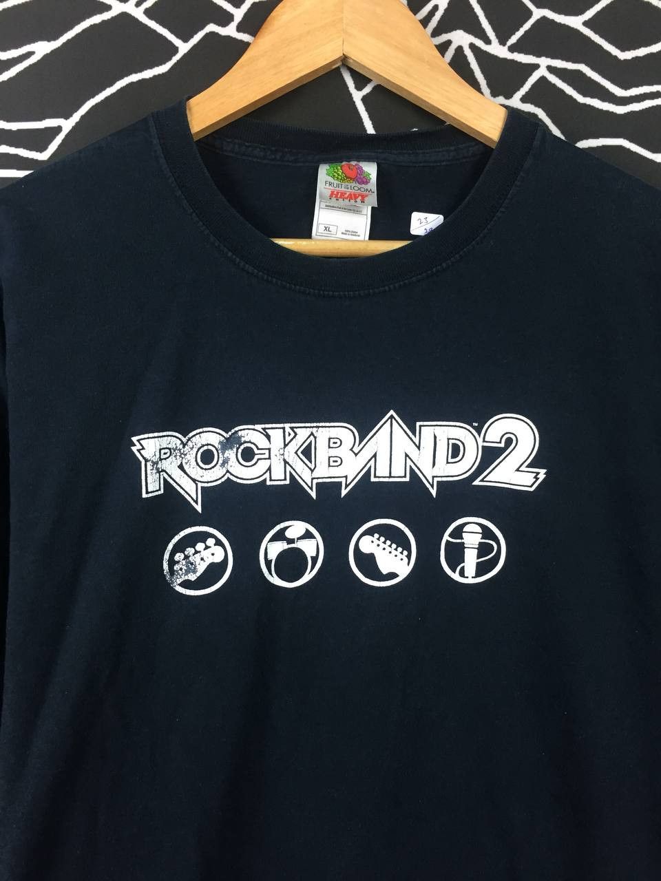 Band Tees Vtg 00s FOTL Rockband 2 Video Game Promo Gaming Tee Size US XL / EU 56 / 4 - 3 Thumbnail