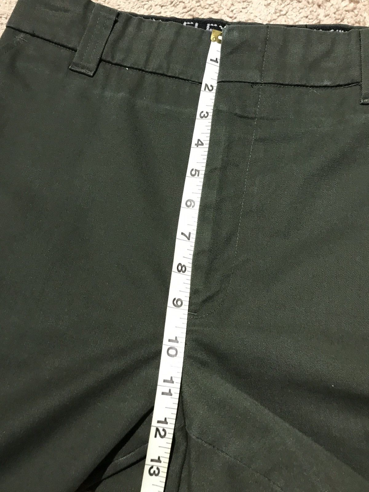 Blkbvr Olive drab cargo pants pleated flared utility stacks pockets Size US 34 / EU 50 - 16 Thumbnail