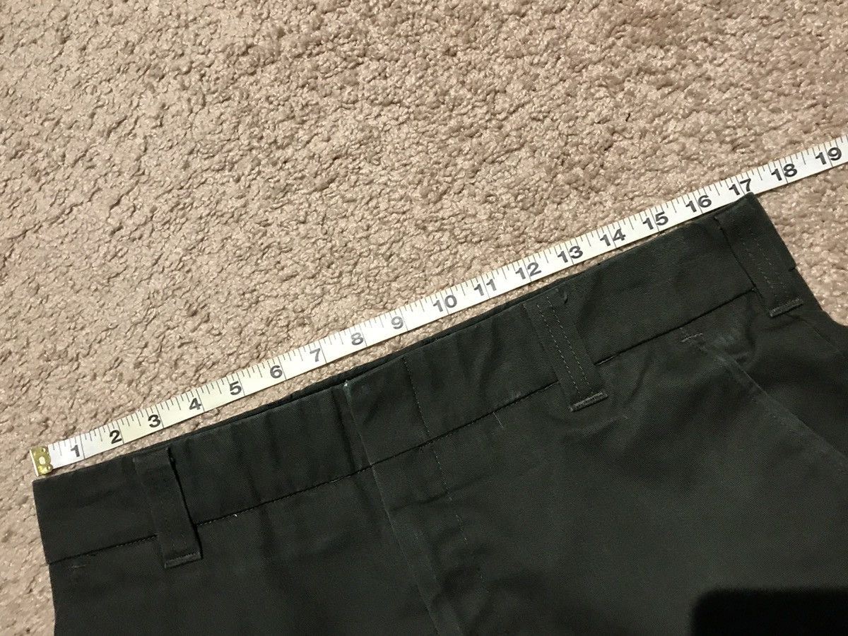 Blkbvr Olive drab cargo pants pleated flared utility stacks pockets Size US 34 / EU 50 - 12 Thumbnail