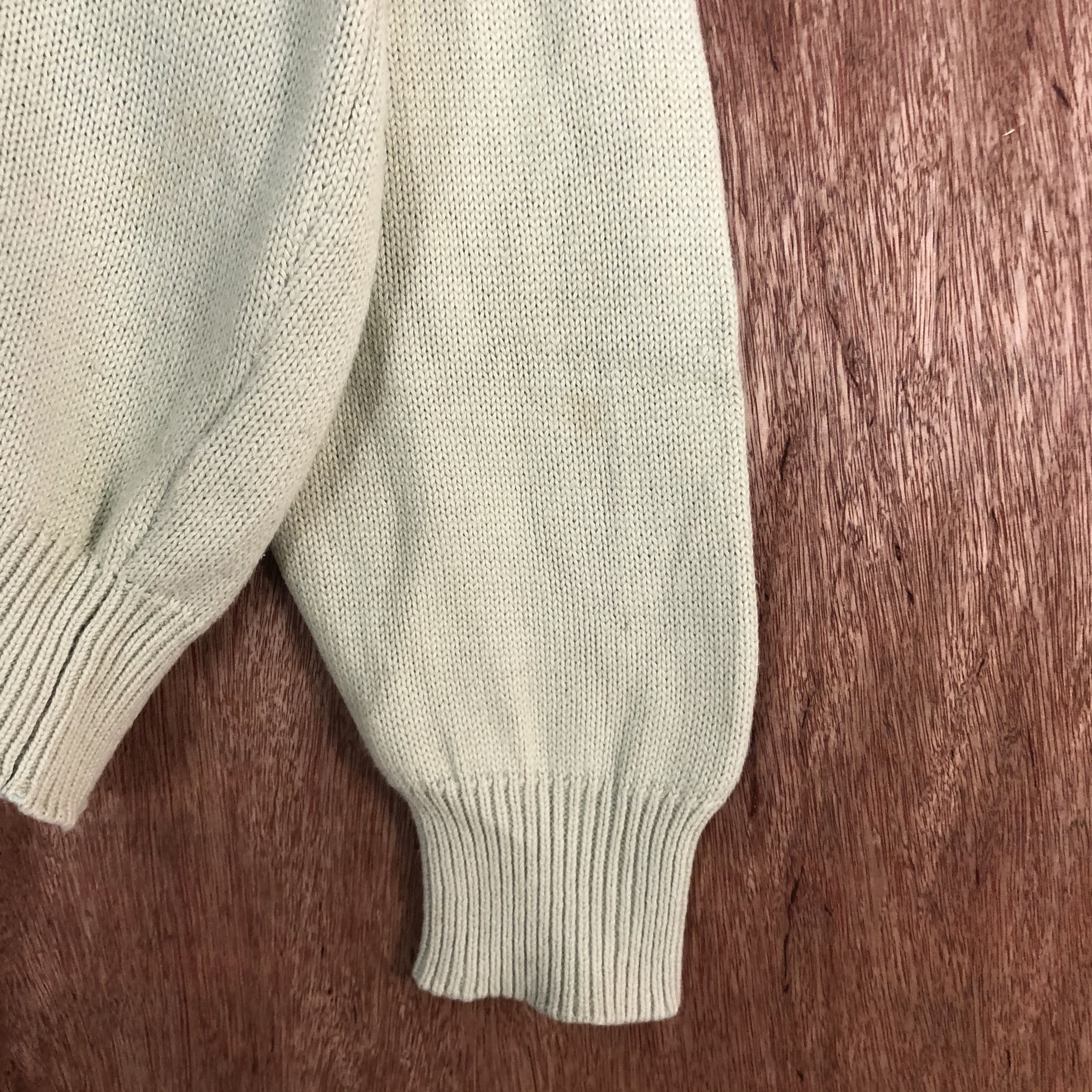 J. Press DLL J-Press Cream Knitwear sweatshirt baggy #c537 Size US M / EU 48-50 / 2 - 4 Thumbnail