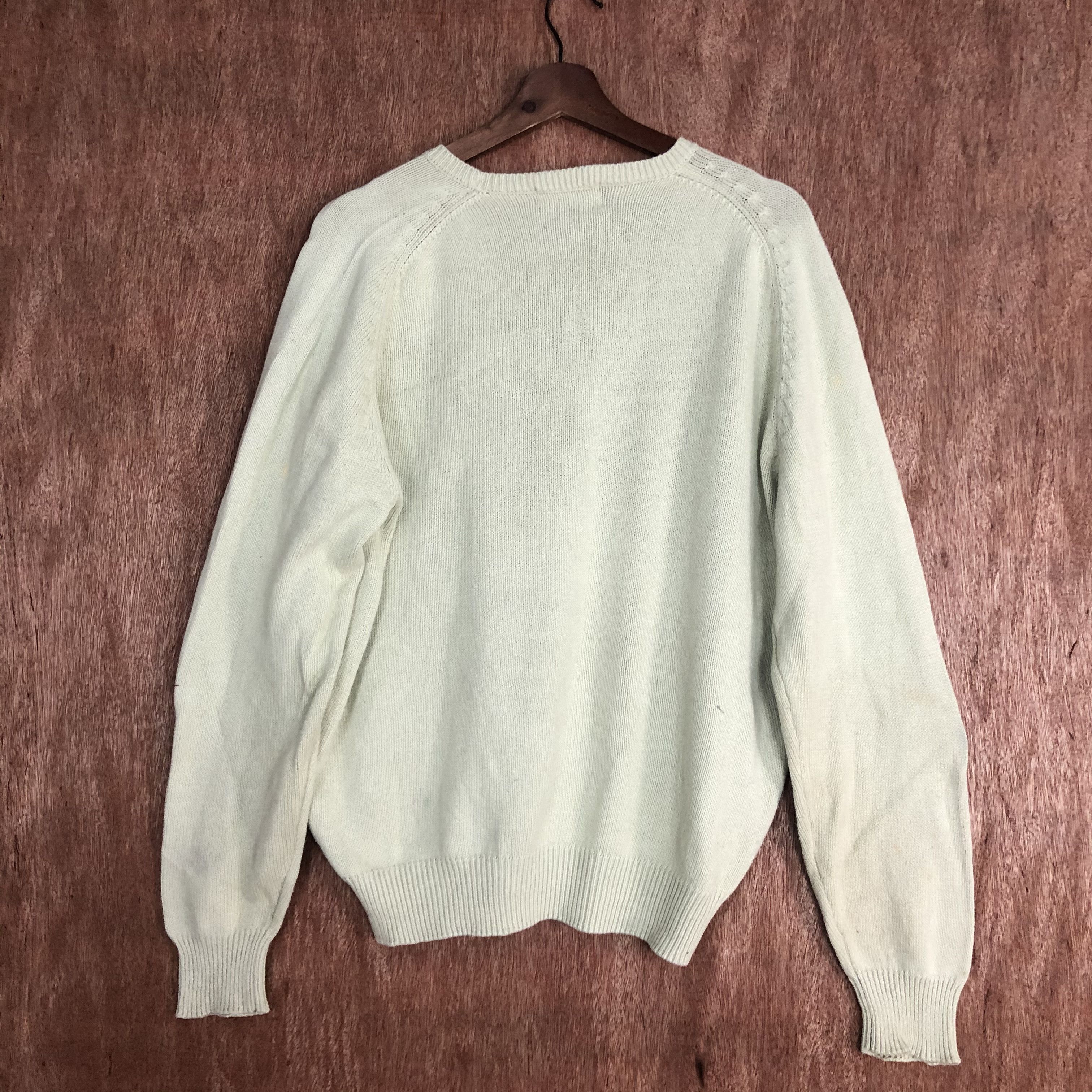 J. Press DLL J-Press Cream Knitwear sweatshirt baggy #c537 Size US M / EU 48-50 / 2 - 9 Thumbnail