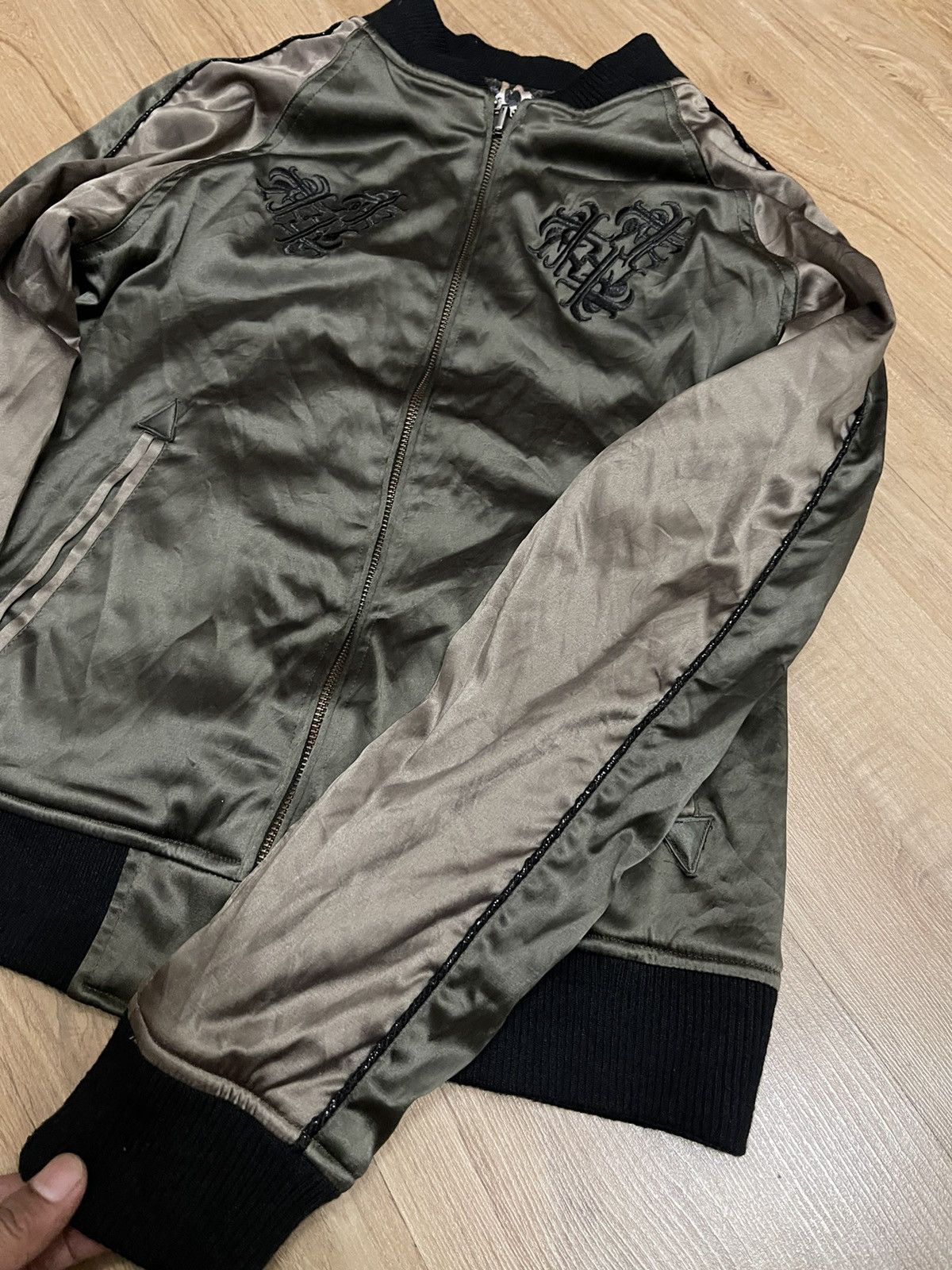 If Six Was Nine Japanese Brand Abordage Reversible sukajan jacket Size US M / EU 48-50 / 2 - 2 Thumbnail