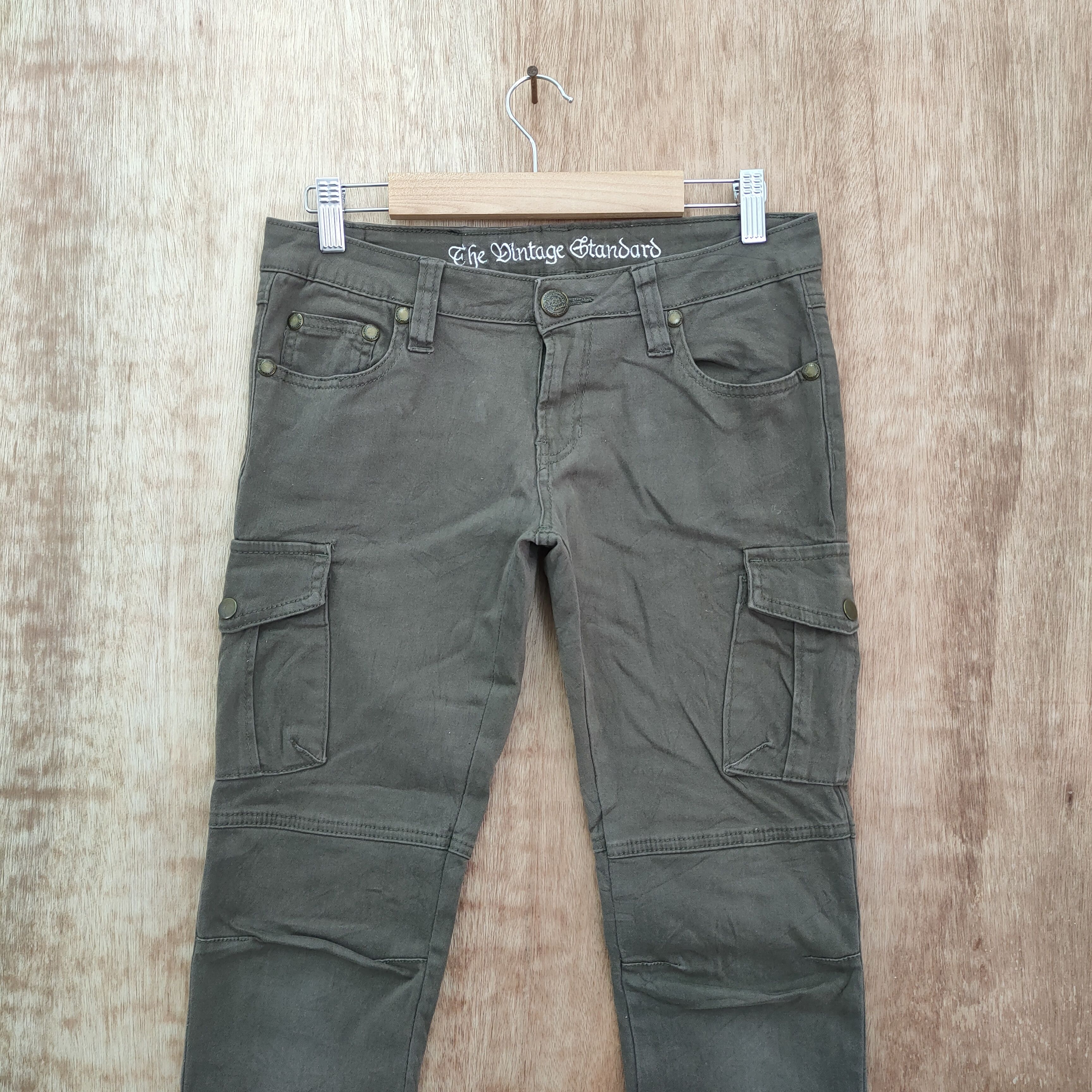 Japanese Brand THE VINTAGE CARGO PANTS Size US 26 / EU 42 - 2 Thumbnail