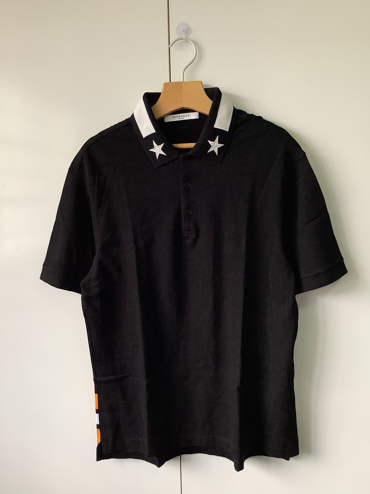 Givenchy × Riccardo Tisci Givenchy Star Patch Polo Shirt