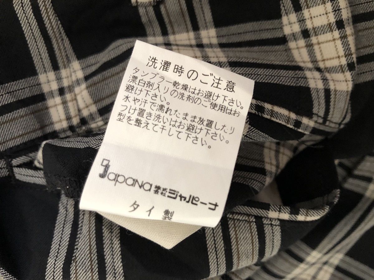 Vintage 90s River Course Japana Rayon Blend Checkered Trouser Pant Size US 38 / EU 54 - 17 Thumbnail