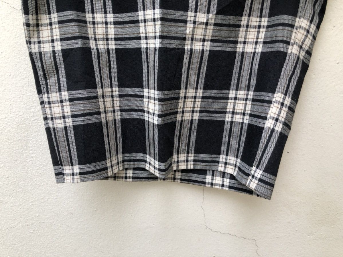 Vintage 90s River Course Japana Rayon Blend Checkered Trouser Pant Size US 38 / EU 54 - 6 Thumbnail