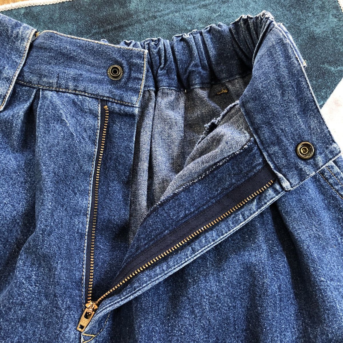 Japanese Brand × Vintage Japan Denim Parachute Pocket Low Crotch Baggy Jeans Size US 27 - 8 Thumbnail