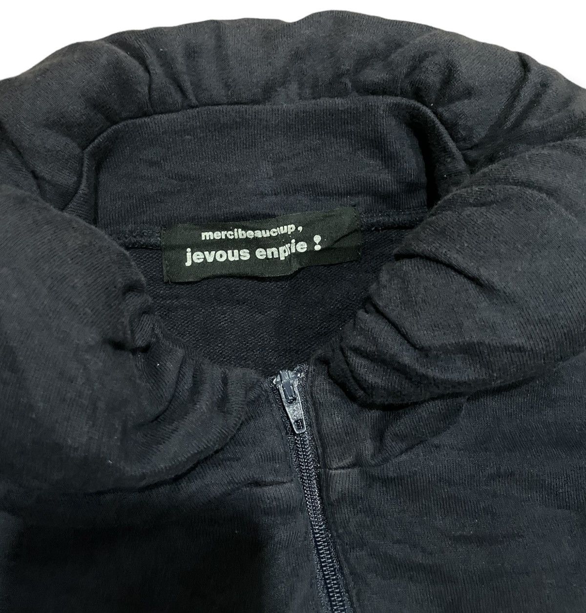 Issey Miyake Mercibeaucoup, Jevous Enprie Soft Pillow Collae Sweatshirt Size US M / EU 48-50 / 2 - 5 Thumbnail