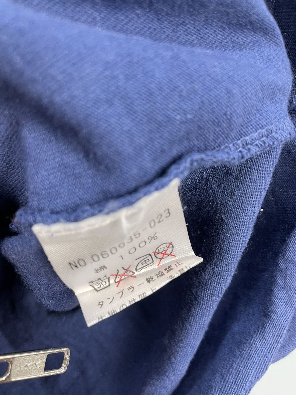 Japanese Brand Harold’s Gear long sleeve t shirt zip design Size US M / EU 48-50 / 2 - 6 Thumbnail