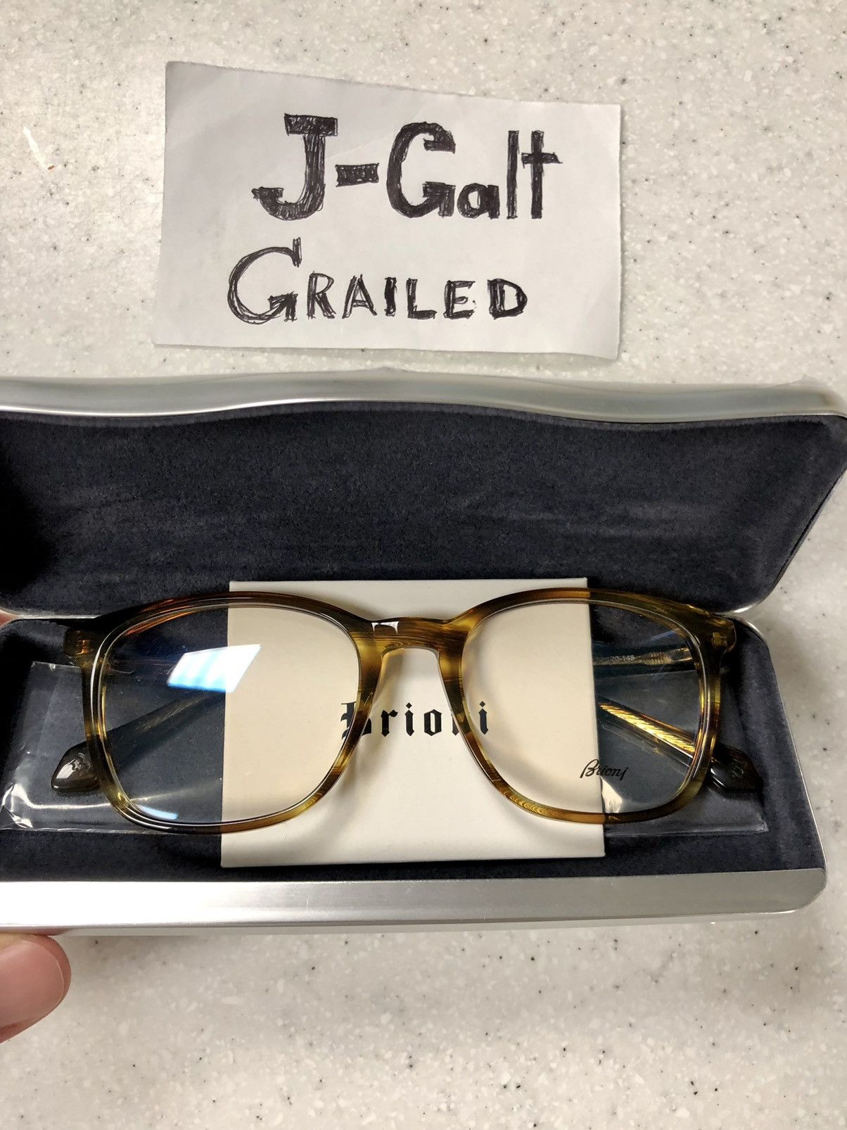Brioni Brioni Optical Frames 52-20-145 Size ONE SIZE - 5 Thumbnail