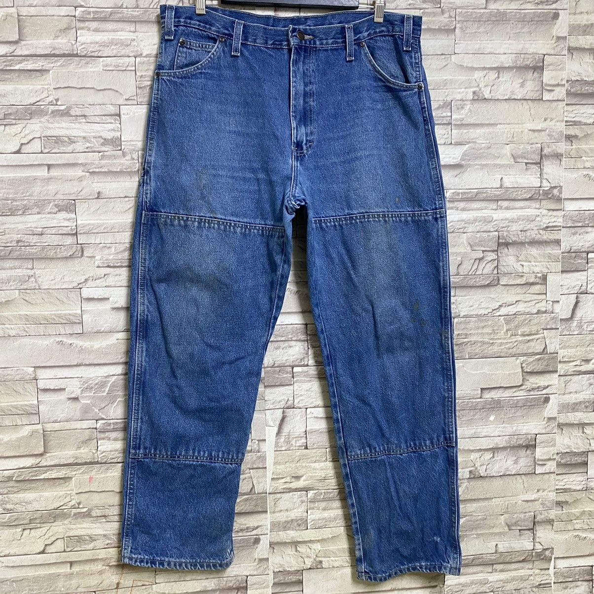 Dickies Vintage Dickies Double Knee Denim Work Pants Size US 38 / EU 54 - 3 Thumbnail