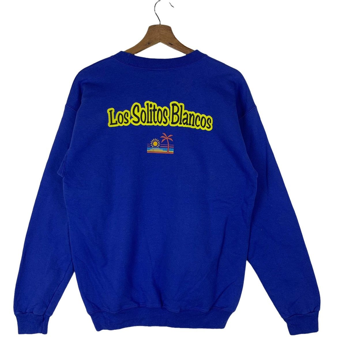 Hanes Hanes Ultimate Los Solitos Blancos Crewneck Sweatshirt Size US S / EU 44-46 / 1 - 1 Thumbnail