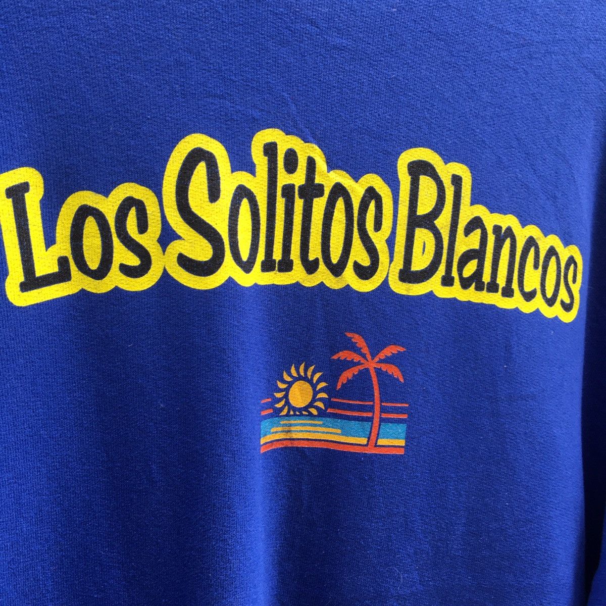 Hanes Hanes Ultimate Los Solitos Blancos Crewneck Sweatshirt Size US S / EU 44-46 / 1 - 2 Thumbnail