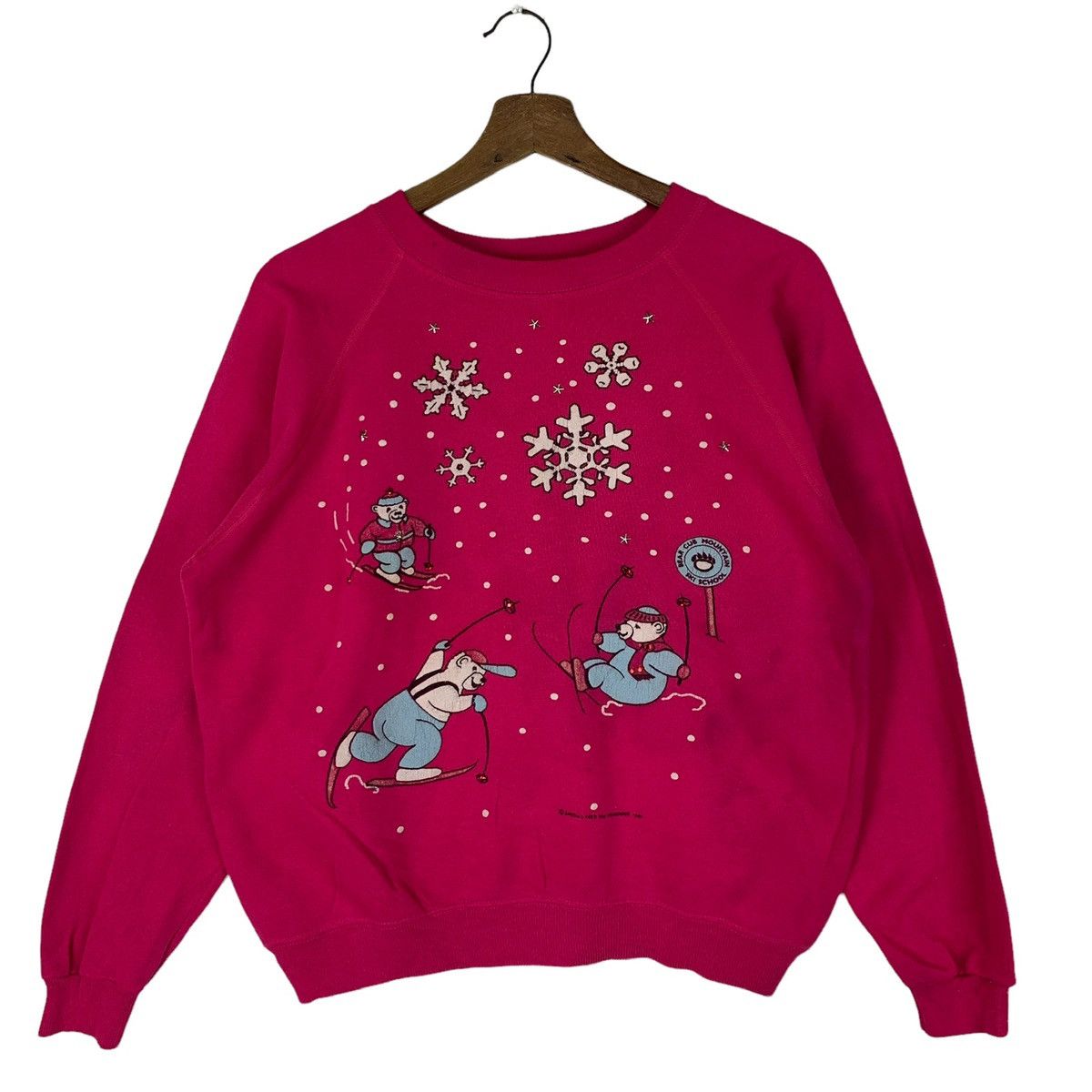 Hanes Hanes Big Logo Christmas Crewneck Sweatshirt Size US M / EU 48-50 / 2 - 1 Thumbnail