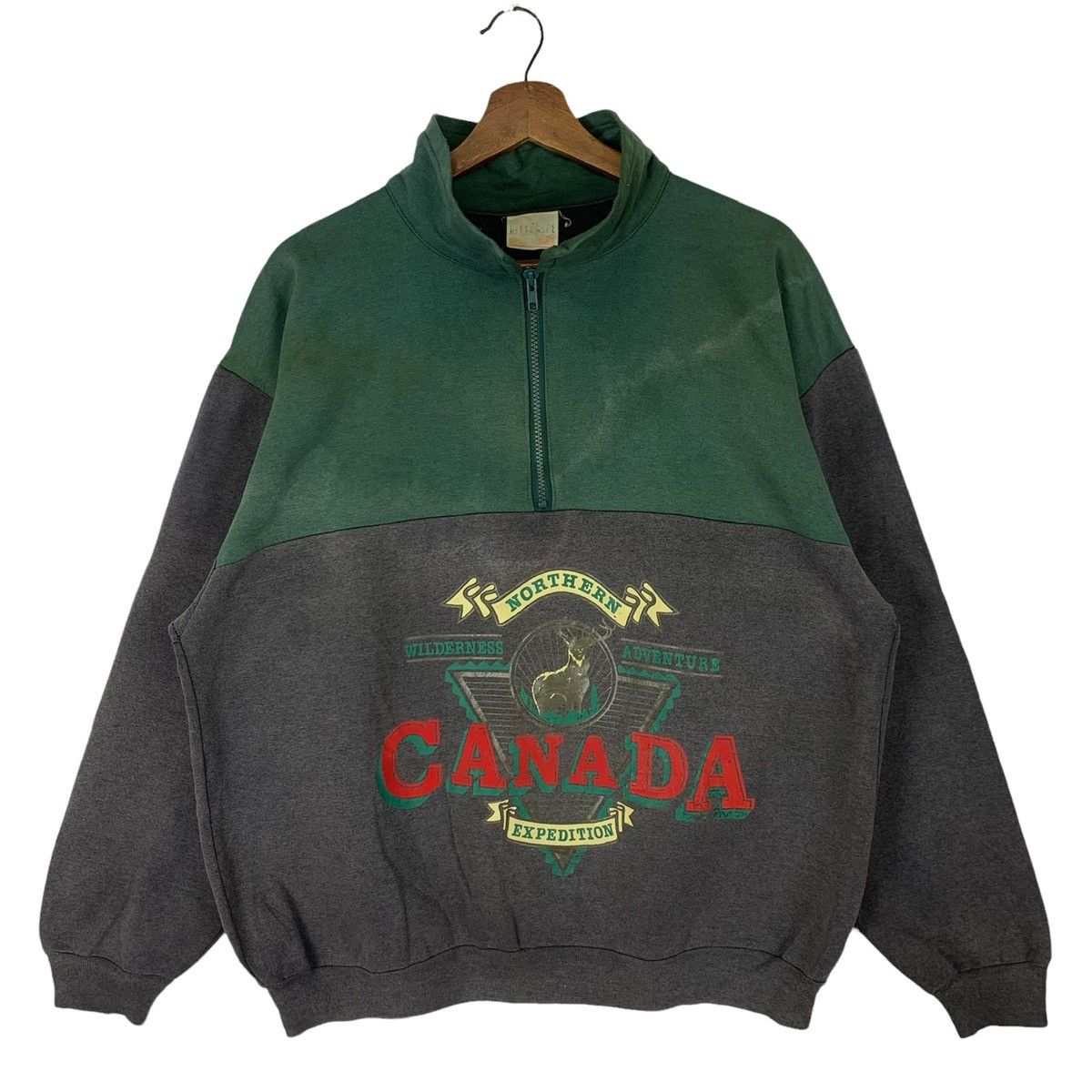 Vintage Vintage Canada Expedition Big Logo Crewneck Sweatshirt Size US M / EU 48-50 / 2 - 1 Thumbnail
