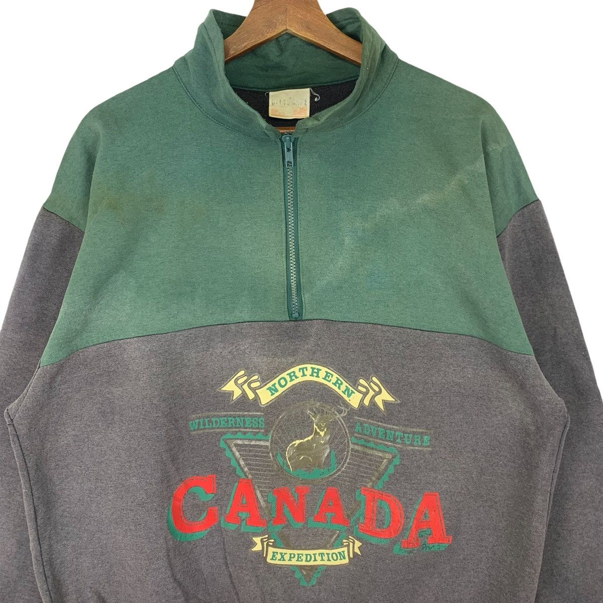 Vintage Vintage Canada Expedition Big Logo Crewneck Sweatshirt Size US M / EU 48-50 / 2 - 2 Thumbnail
