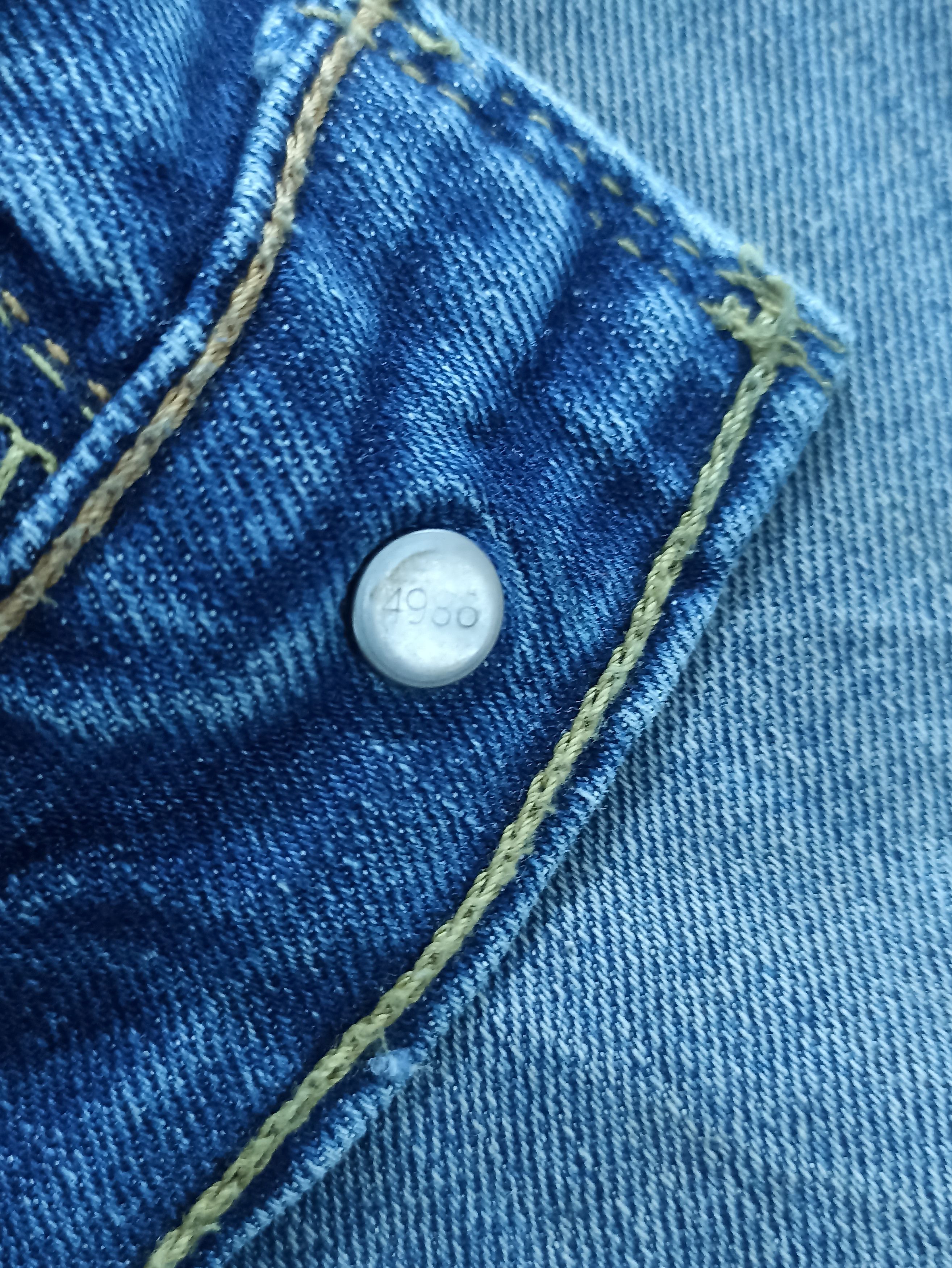 Jean × Levi's × Vintage VINTAGE LEVIS 502 BLUE WASH JEANS -J249 Size US 31 - 4 Thumbnail