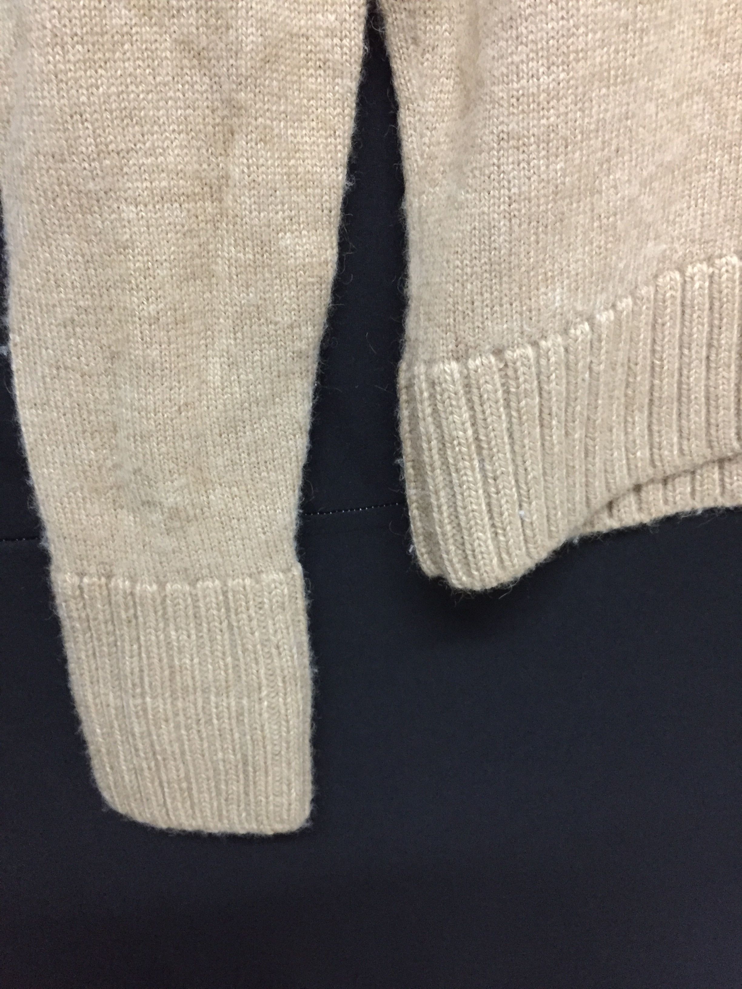 Dsquared2 Dsquared Camel Wool Crop knit detailing Size US S / EU 44-46 / 1 - 8 Thumbnail