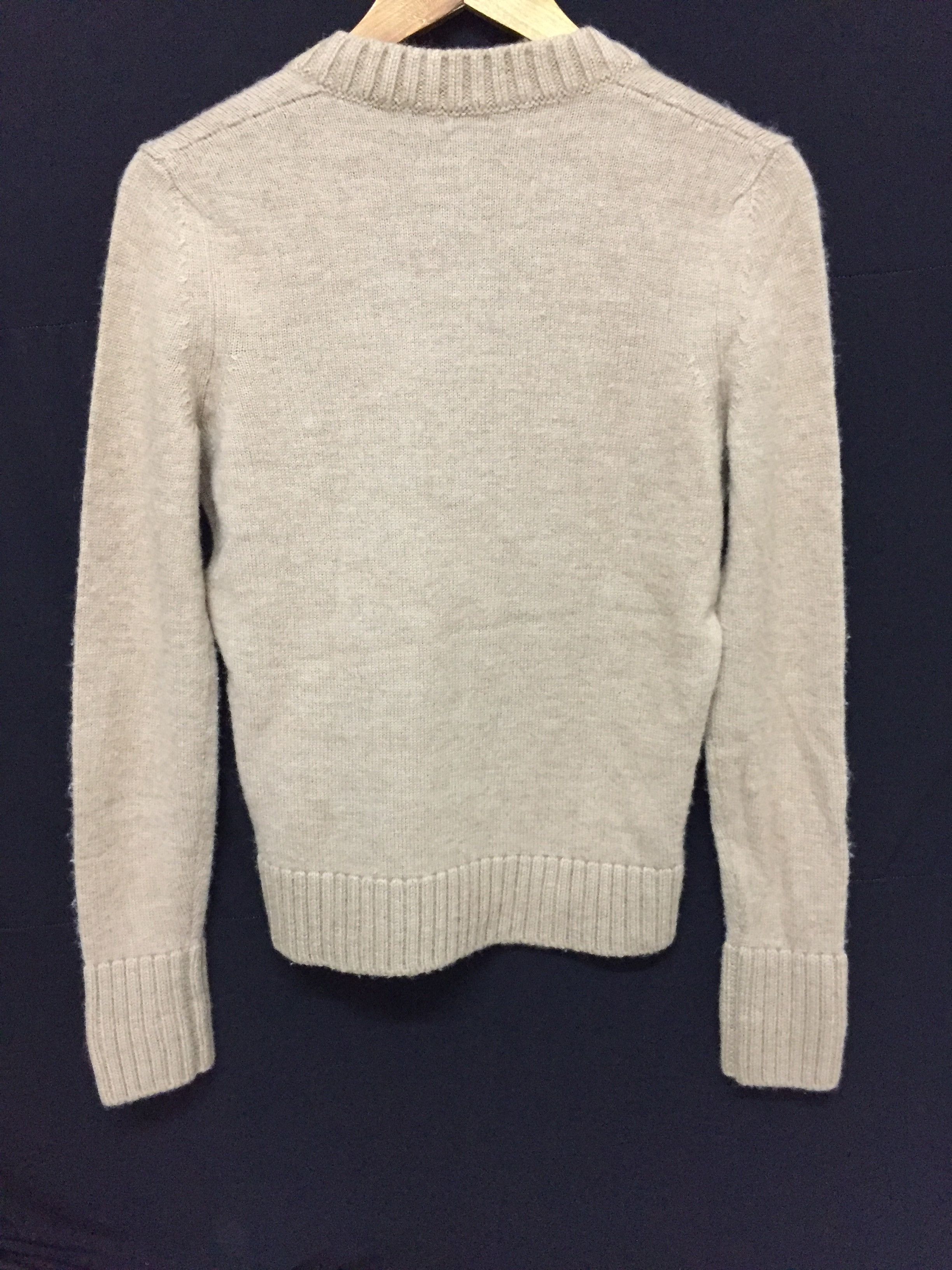 Dsquared2 Dsquared Camel Wool Crop knit detailing Size US S / EU 44-46 / 1 - 9 Thumbnail