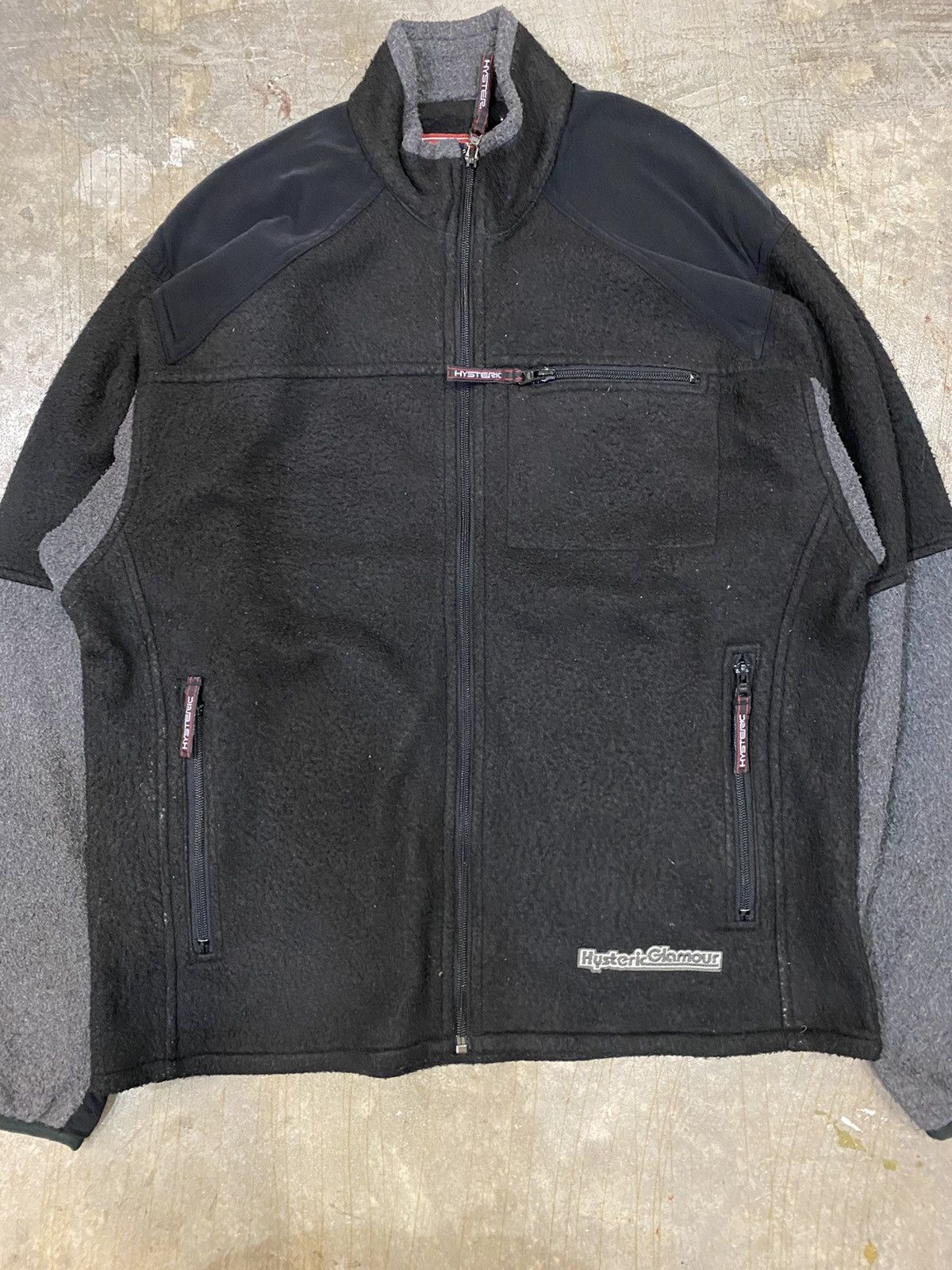Hysteric Glamour 90s HG fleece overlay nylon patagonia jacket Size US L / EU 52-54 / 3 - 3 Thumbnail