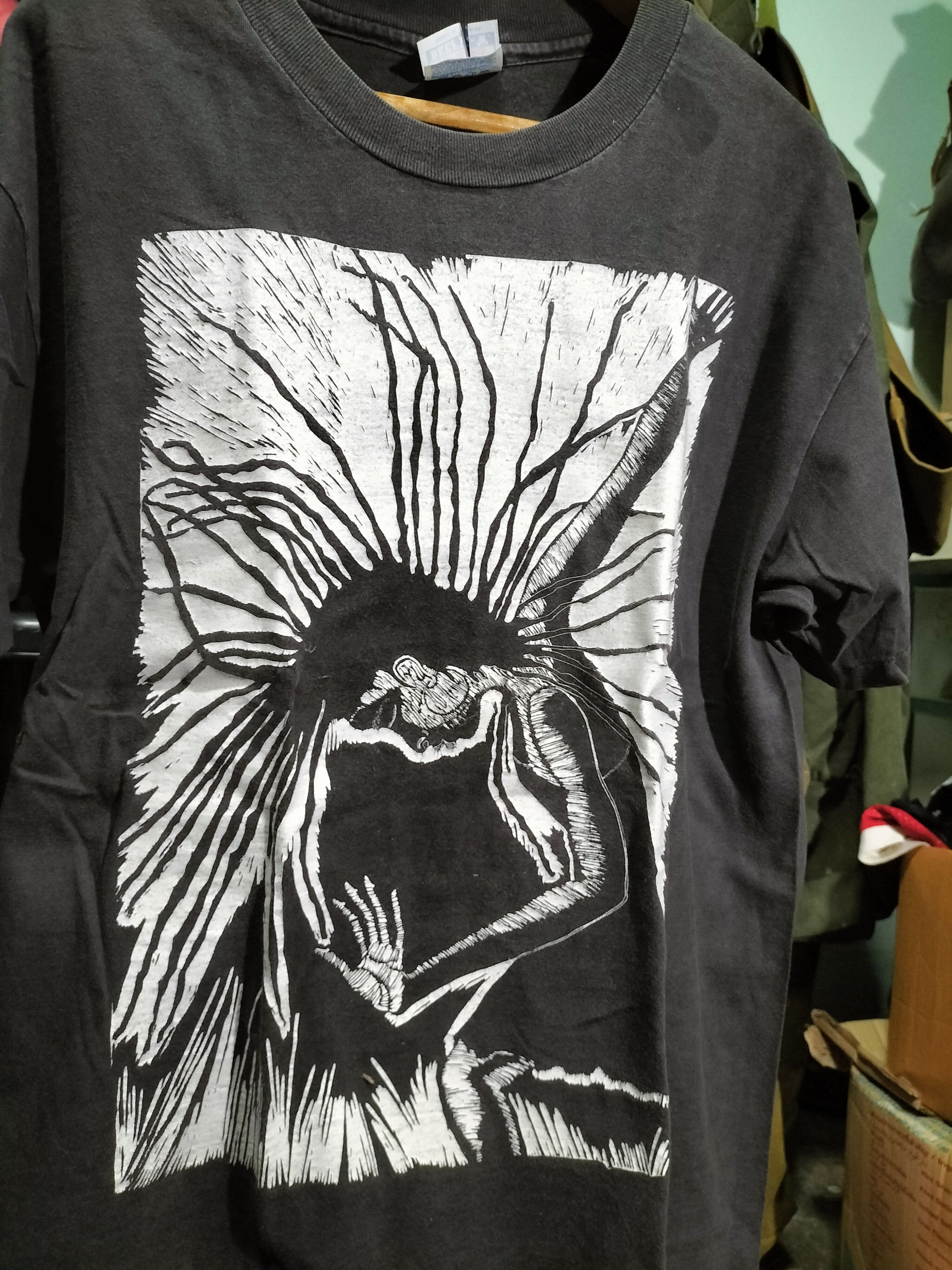 Tribal Streetwear × Vintage Vintage 90s Tribal Arts Reggae Single Stitch fashion music Size US L / EU 52-54 / 3 - 2 Thumbnail