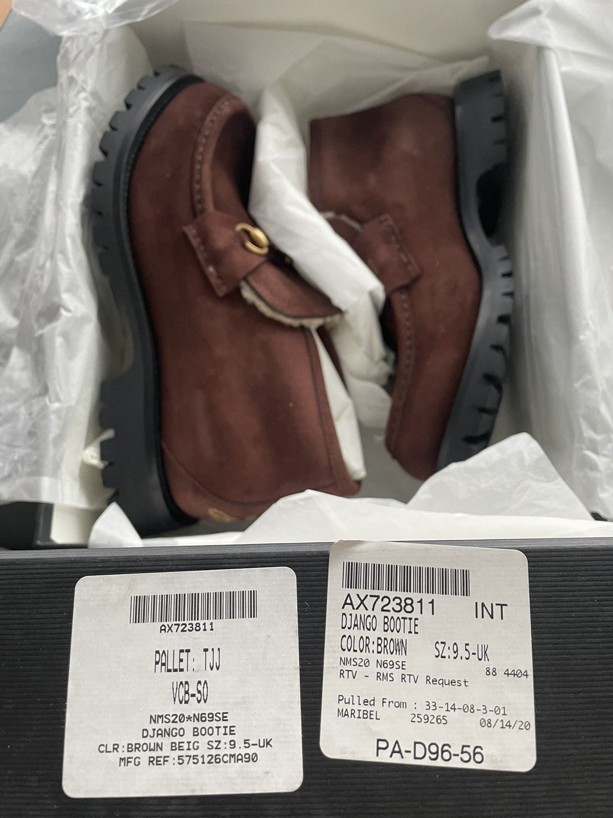 Gucci Super Rare Gucci Shearling Suede Leather Horsebit Boots Size US 10 / EU 43 - 11 Thumbnail