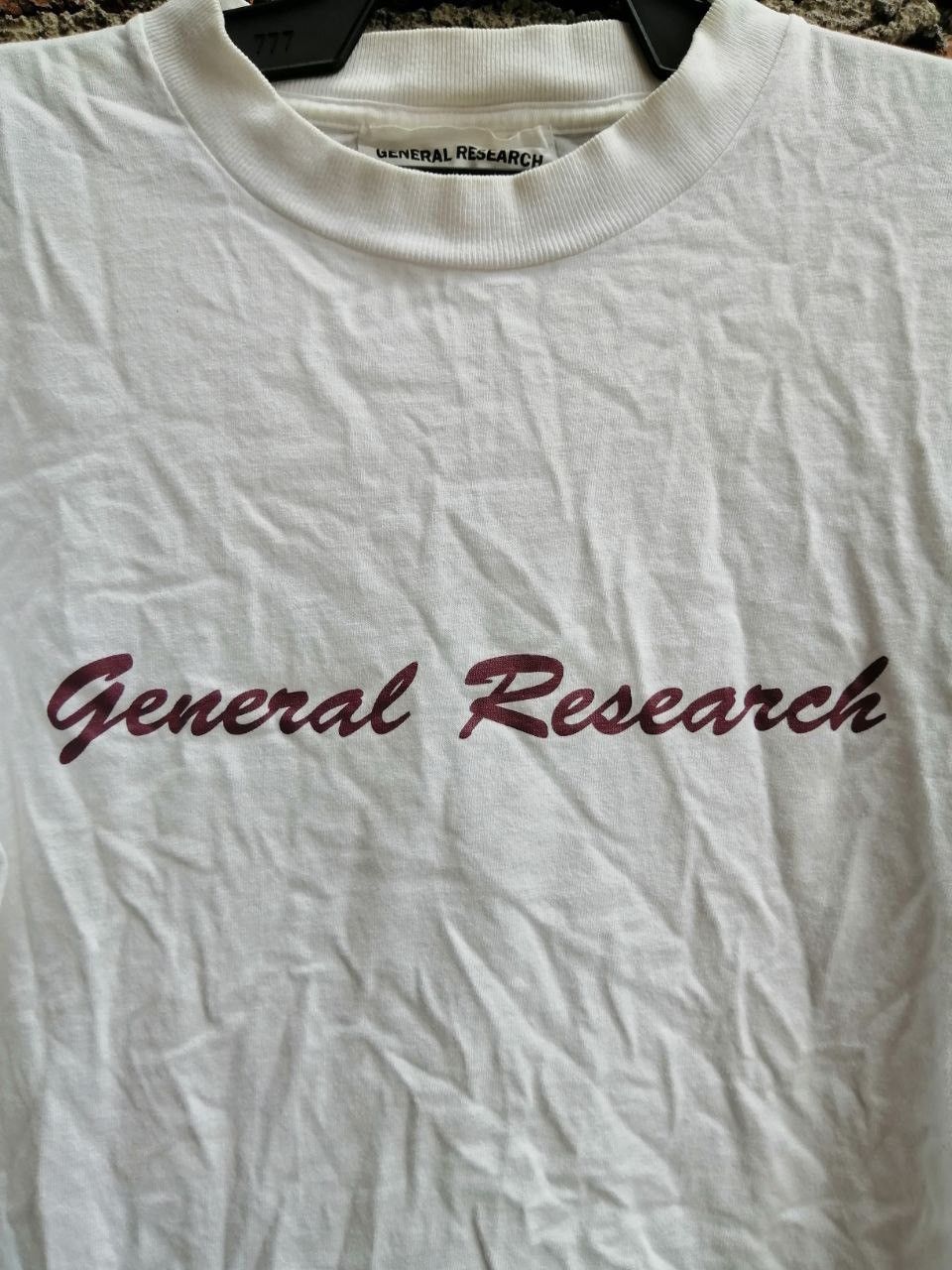 General Research General Research Logo 2001 White Tshirt Size US M / EU 48-50 / 2 - 3 Thumbnail