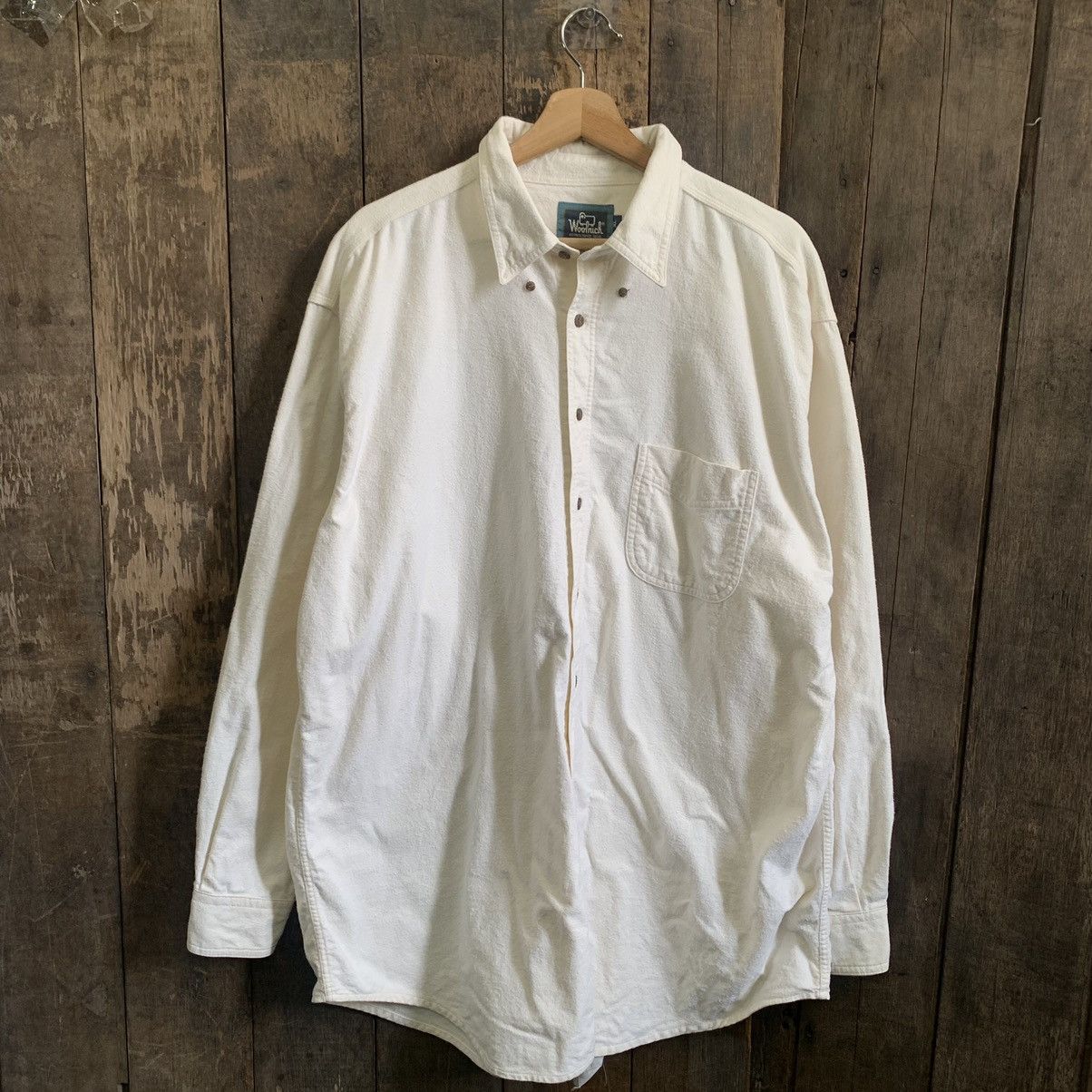 Vintage × Woolrich Woolen Mills Vintage Woolrich Button Up Shirt Size US XL / EU 56 / 4 - 9 Thumbnail