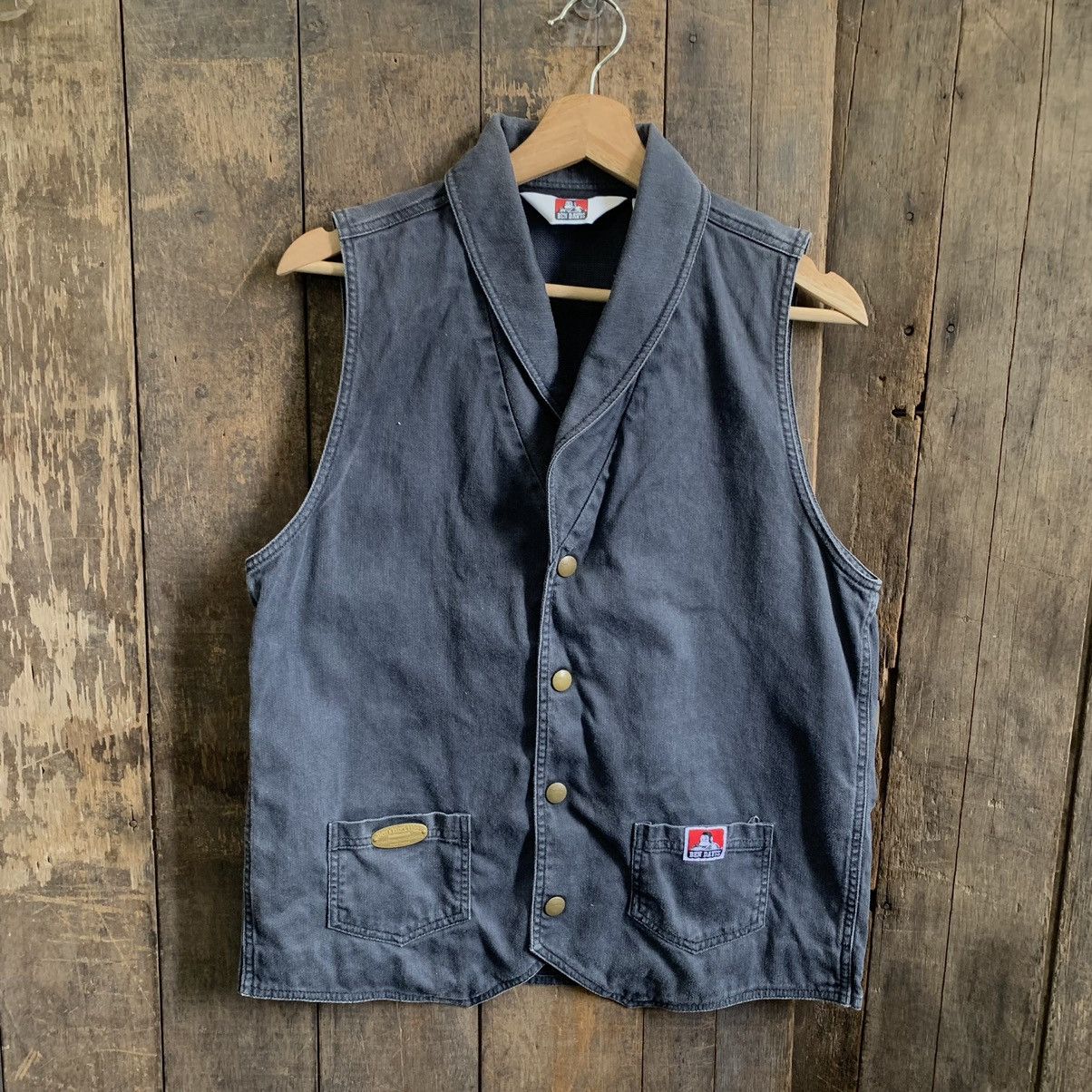Ben Davis Vintage Ben Davis Vest Jacket Size US L / EU 52-54 / 3 - 11 Thumbnail
