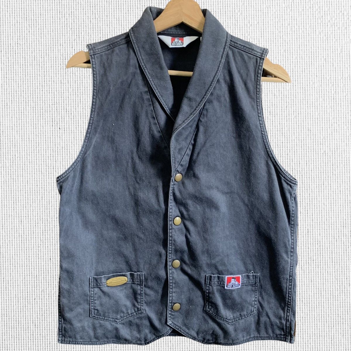 Ben Davis Vintage Ben Davis Vest Jacket Size US L / EU 52-54 / 3 - 1 Thumbnail