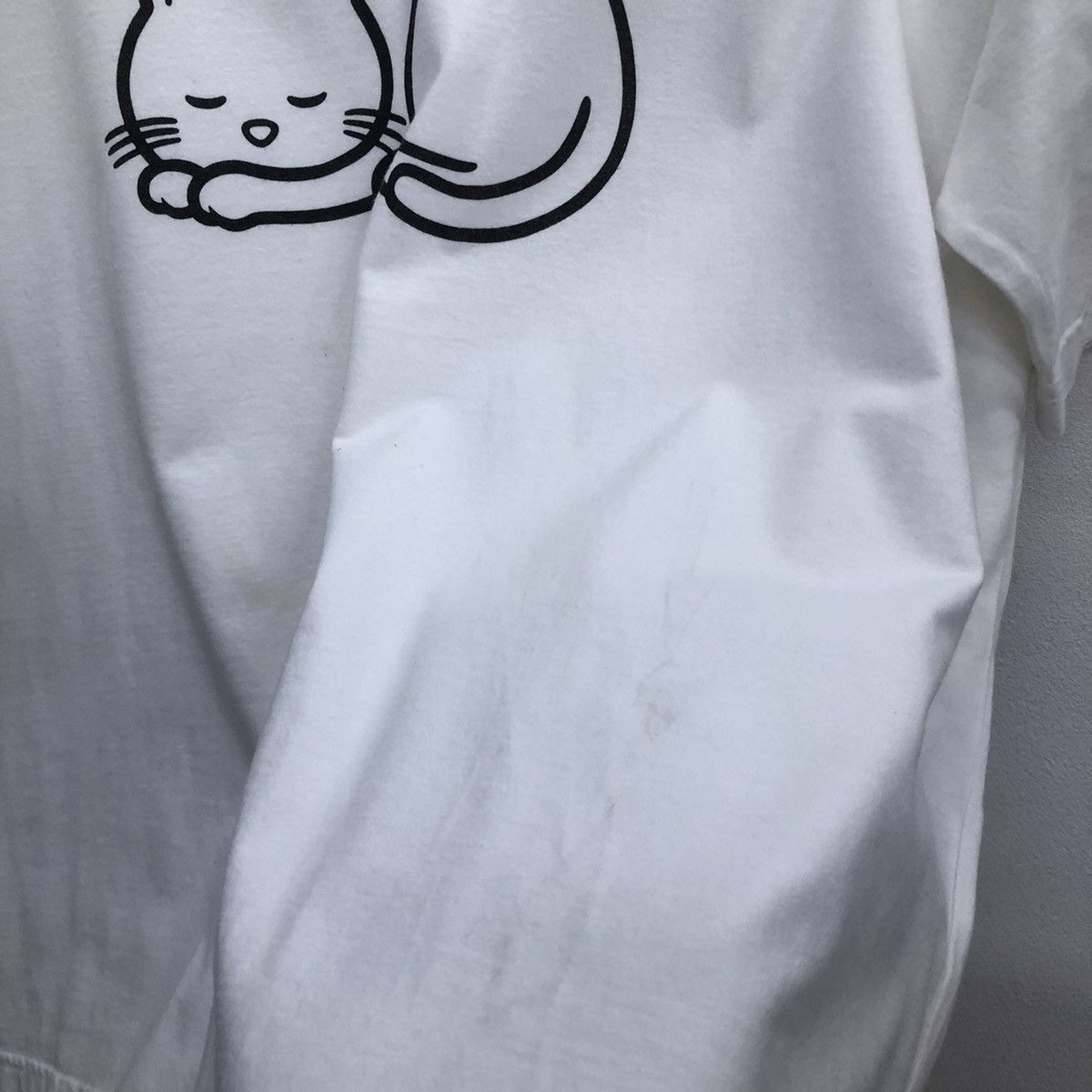 CABANE de ZUCCa × Japanese Brand Cabane De Zucca Japanese Brand Oversize Cat Tshirt Size US M / EU 48-50 / 2 - 6 Thumbnail
