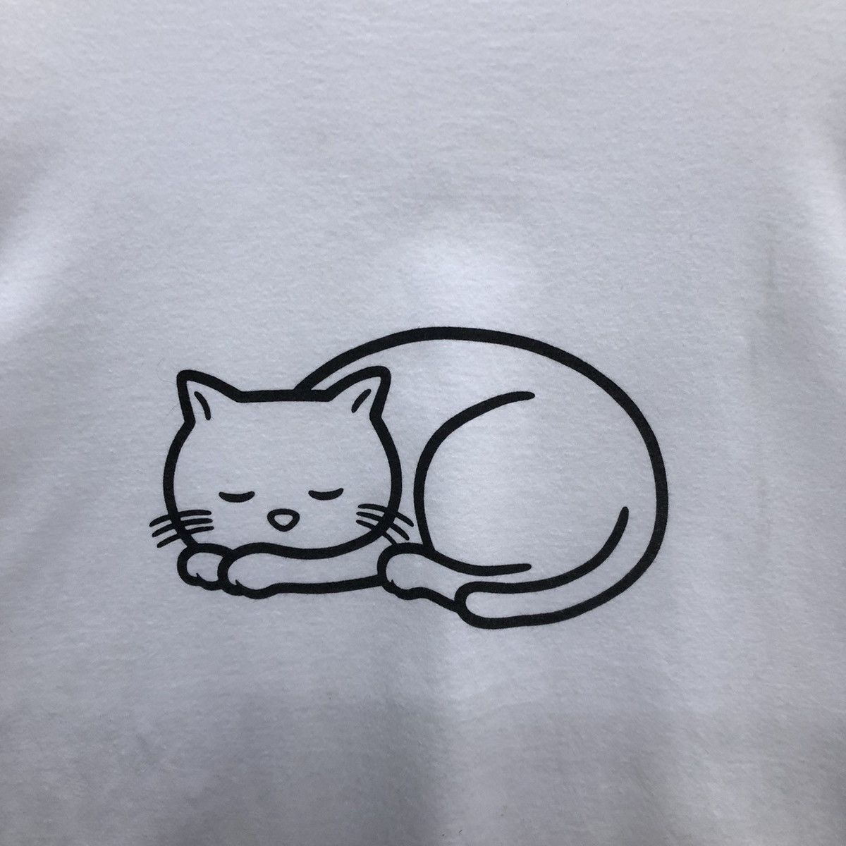 CABANE de ZUCCa × Japanese Brand Cabane De Zucca Japanese Brand Oversize Cat Tshirt Size US M / EU 48-50 / 2 - 4 Thumbnail