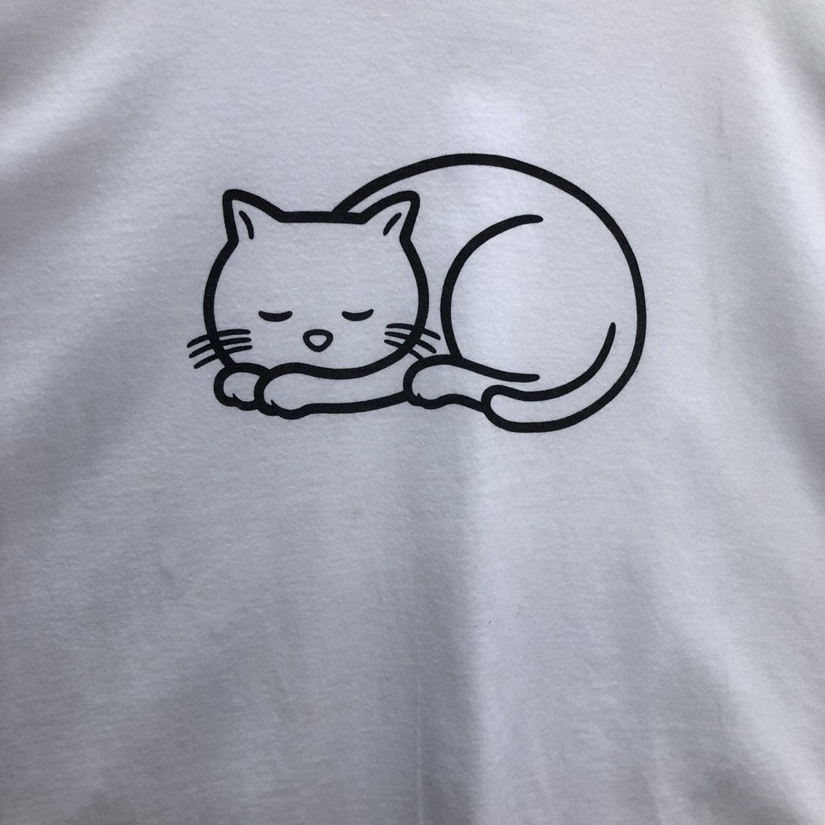 CABANE de ZUCCa × Japanese Brand Cabane De Zucca Japanese Brand Oversize Cat Tshirt Size US M / EU 48-50 / 2 - 5 Thumbnail