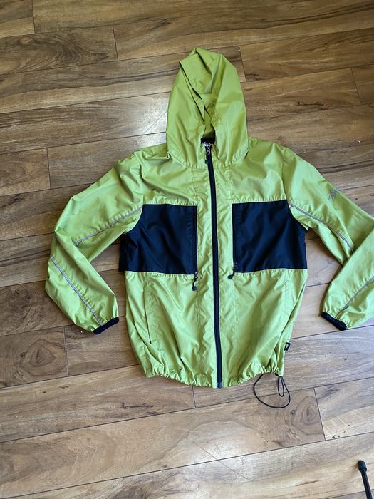 Stussy Stussy Light Windbreaker Jacket Rare Lime Green Sm 3M | Grailed