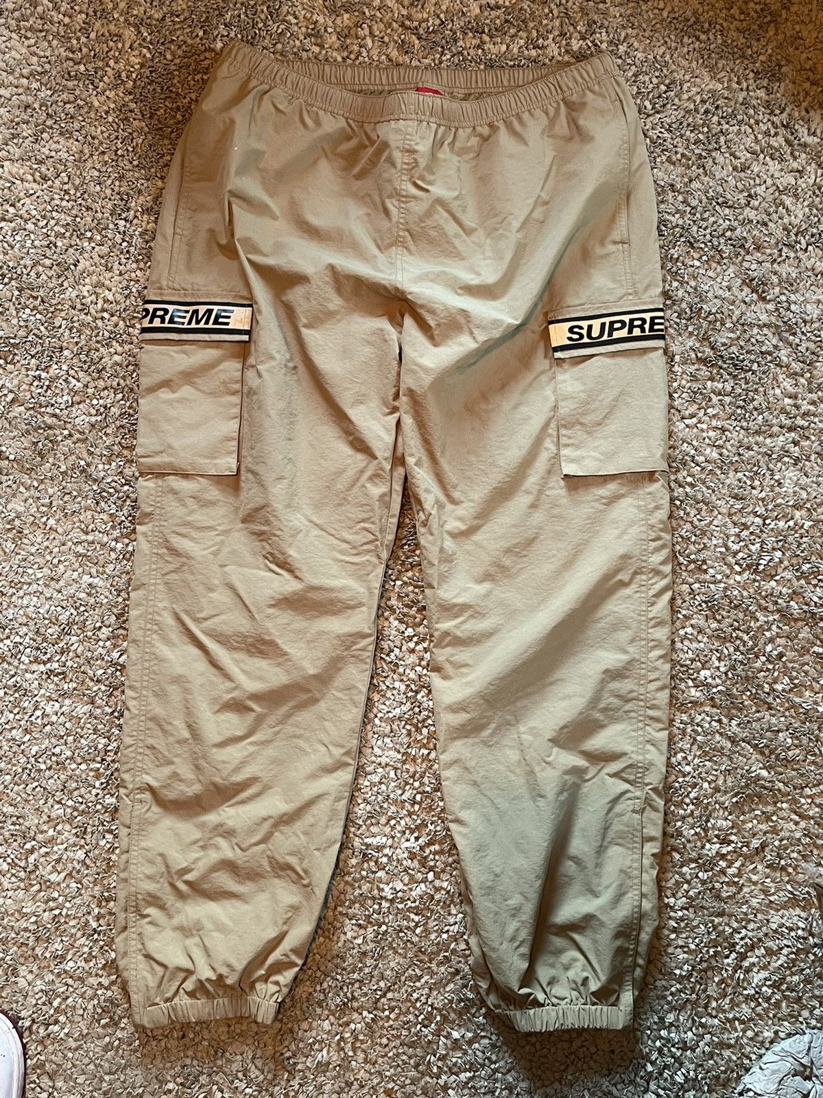 supreme Reflective Taping Cargo Pant S 新しい購入体験 - www