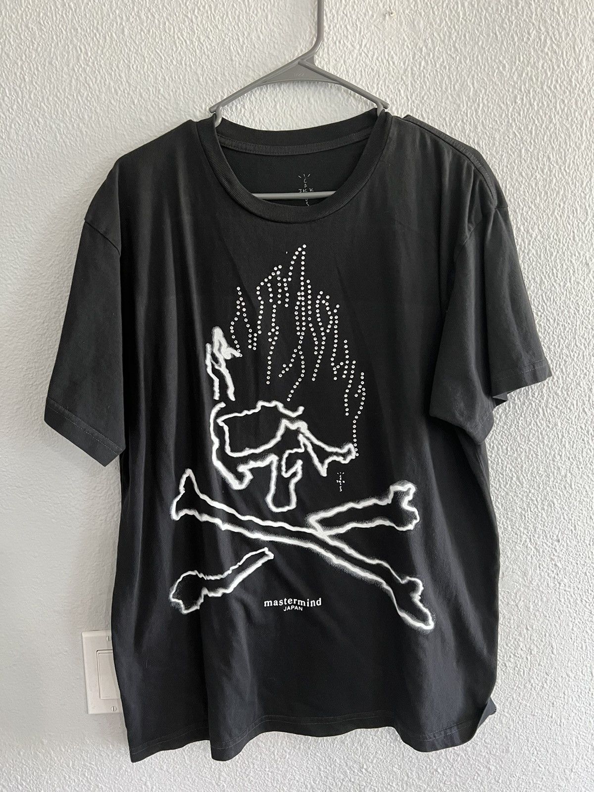 ☆ Cactus Jack x mastermind 希少コラボTシャツ ☆ Cactus Jack Travis Scott T Shirt Mens XL Black Mastermind