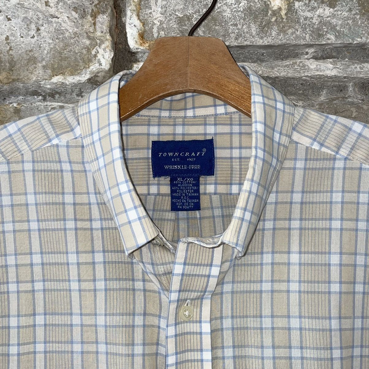 Towncraft × Vintage Vintage 80s Towncraft Button Up Shirt Size US XL / EU 56 / 4 - 3 Thumbnail