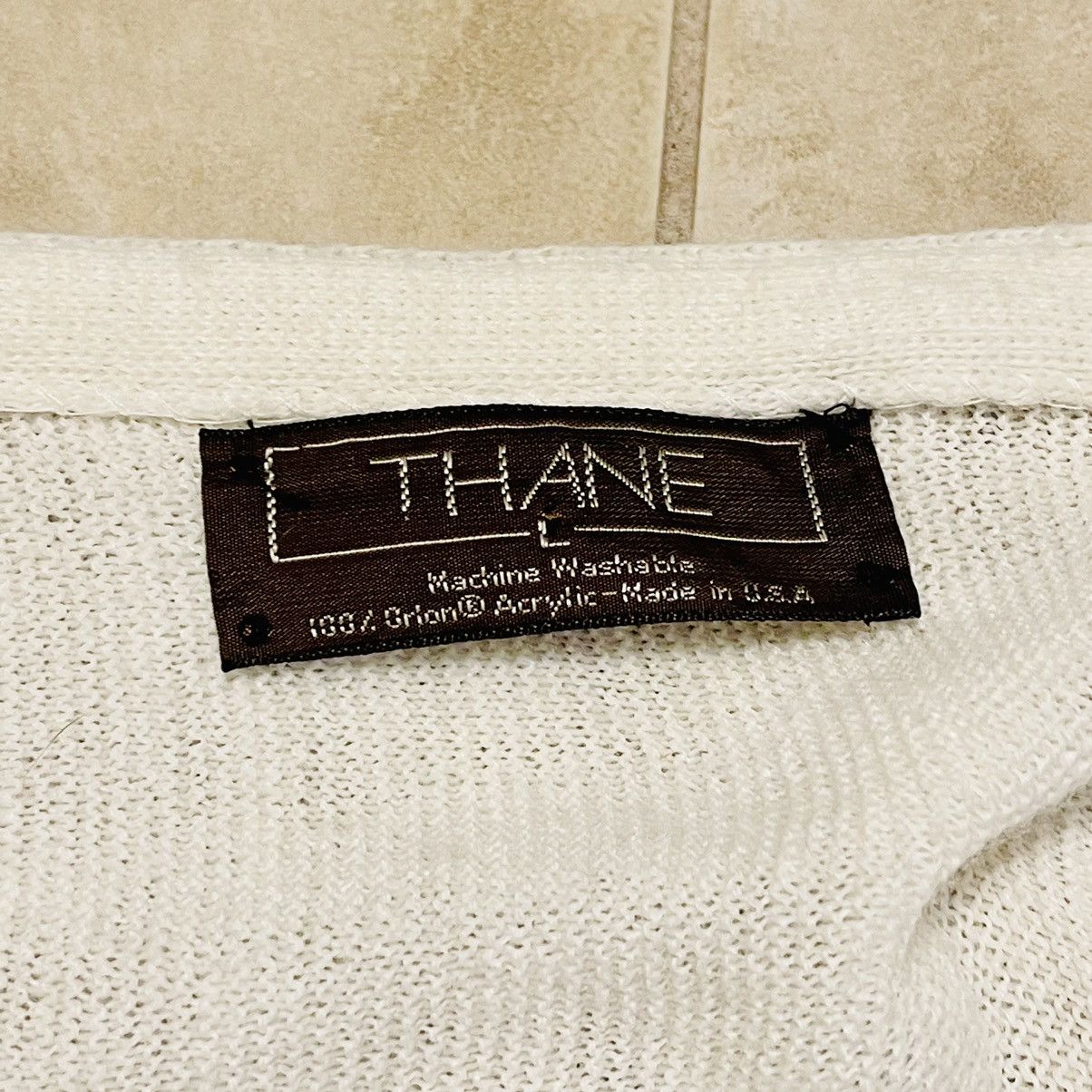 Vintage 90s VINTAGE WHITE ACRYLIC GRUNGE CARDIGAN Kurt Cobain alt 19 Size US L / EU 52-54 / 3 - 4 Thumbnail